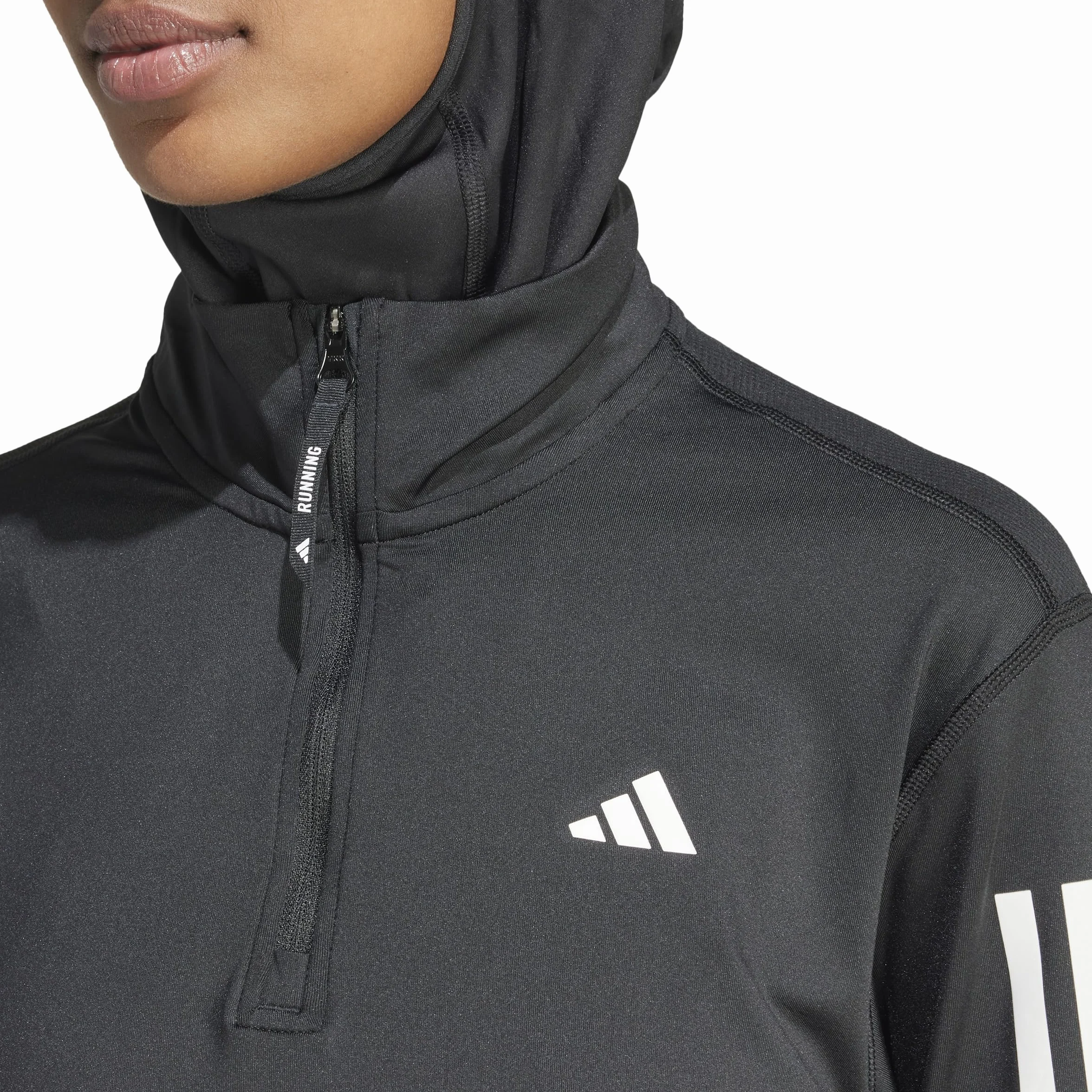 adidas Kobiety Own the Run Half-Zip Jacket, Black, M