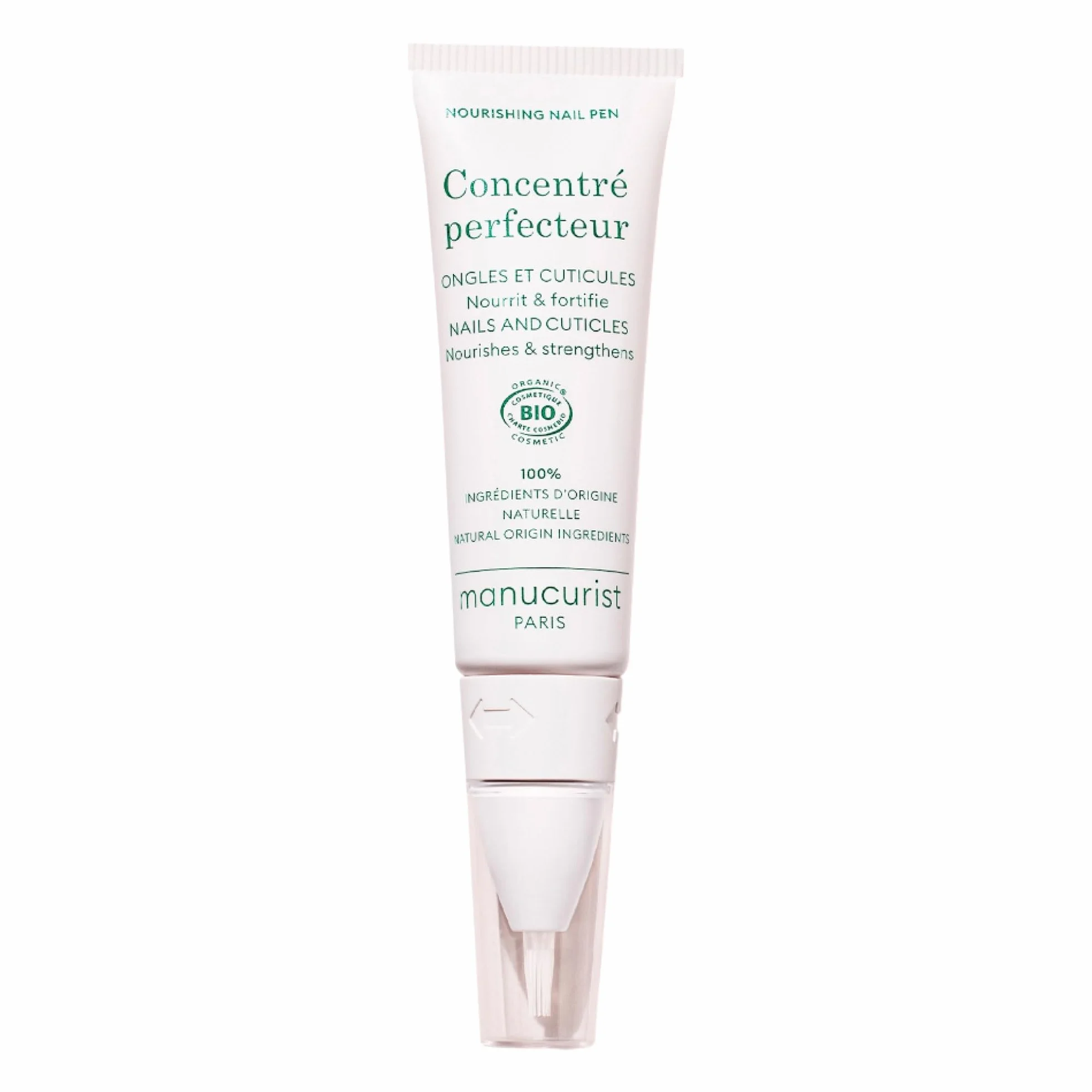 Manucurist Concentré Perfecteur pisak do manicure – Pielęgnacyjny pisak do paznokci i skórek, nawilżający, wzmacniający – Leczenie naprawcze paznokci uszkodzonych, prążkowanych, łamliwych – Wzmacniacz