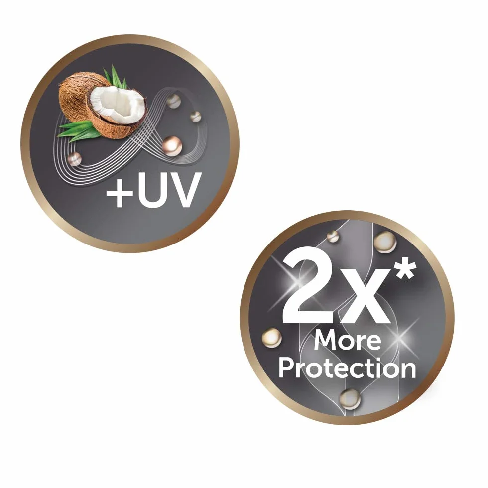 Remington Advanced Coconut Therapy prostownica (wysokiej jakości powłoka ceramiczna wzbogacona filtrem kokosowym i UV, zintegrowany czujnik) Wyświetlacz LCD, prostownica do włosów S8648 [Amazon Exclusive], zielony, 1 sztuka