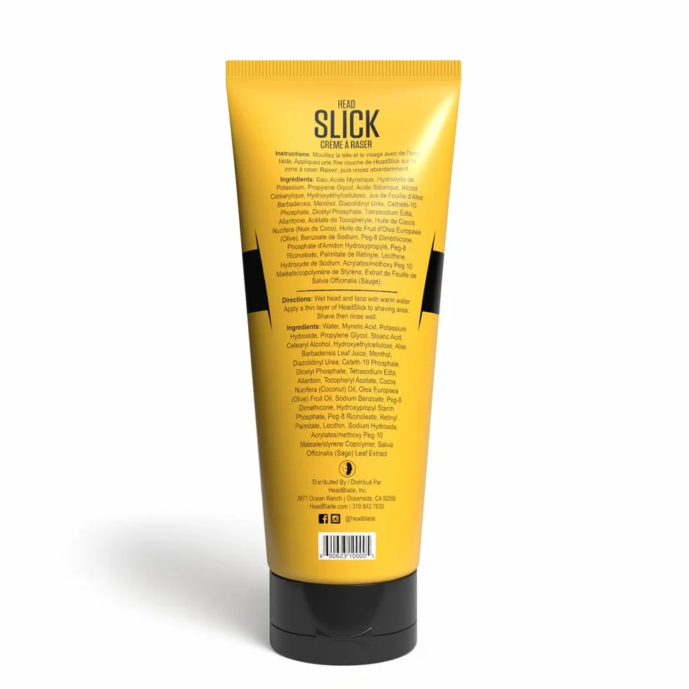 HeadBlade Headslick mentol krem do golenia – 8 oz 236 ml