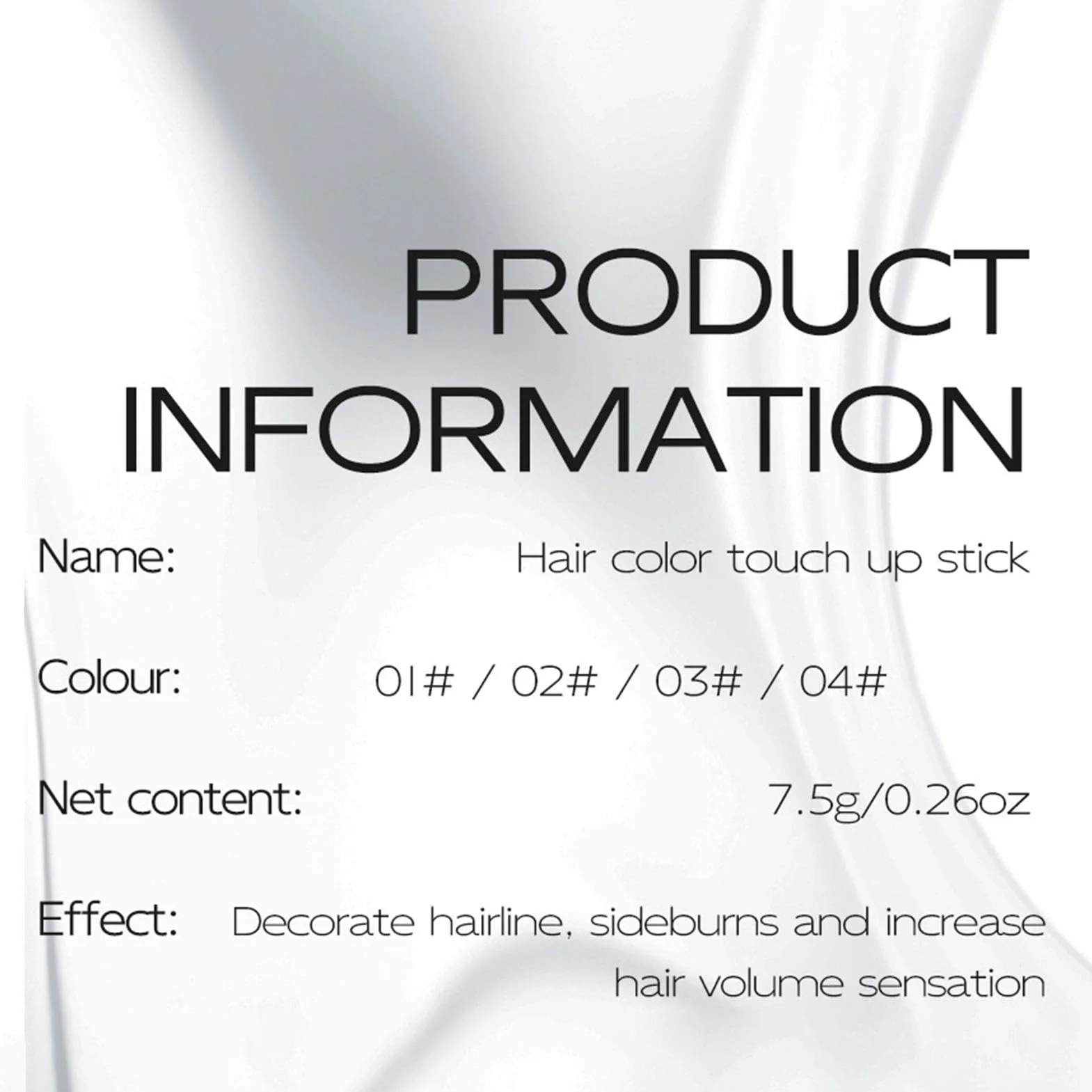 Zakrywka root Cover Up Stick, tymczasowy kolor włosów, przedłużony długopis do włosów, korektor szybkiego dotyku dla dorosłych, przyjaciół i piękności
