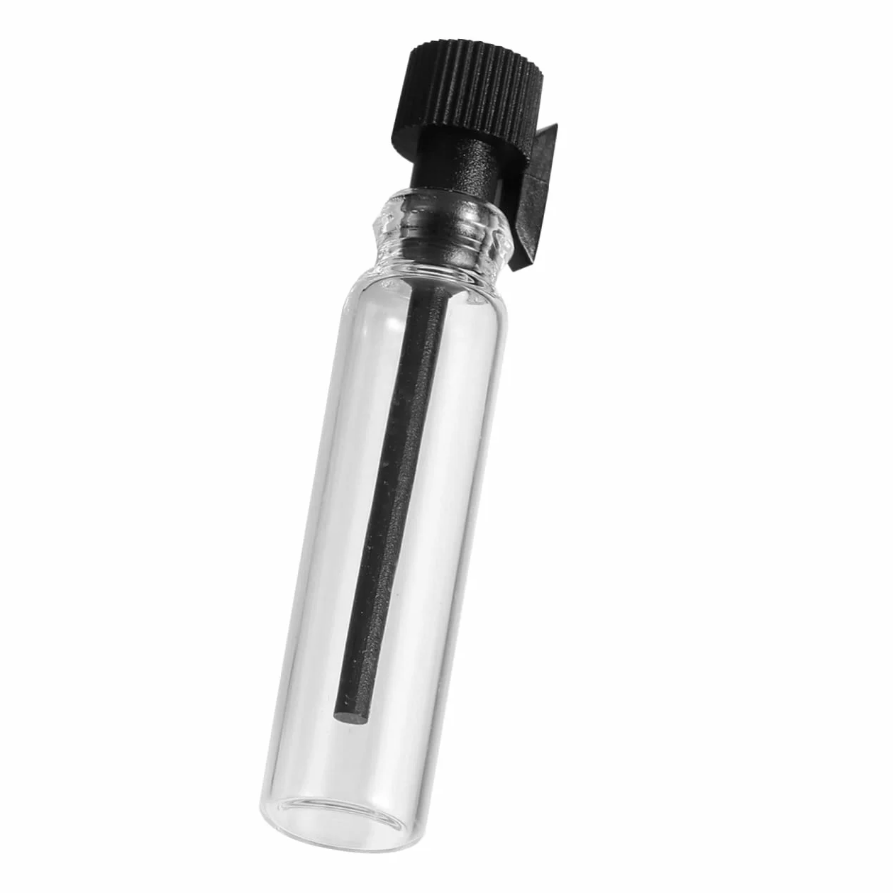 Healvian 100 sztuk szklane mini butelki na próbki perfum 1 ml z zakraplaczem