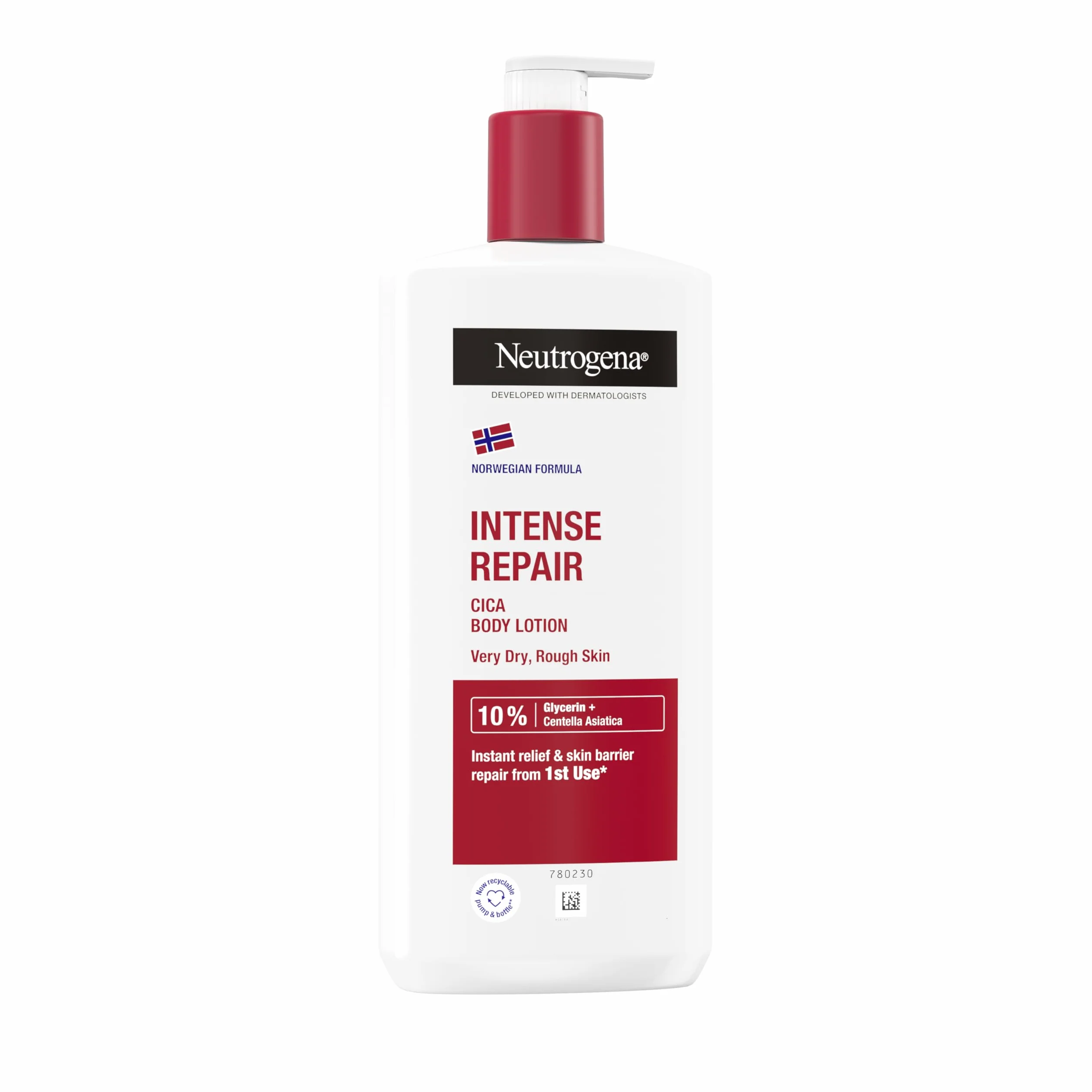 Neutrogena Formuła Norweska Intensywnie Regenerujący Balsam do Ciała z CICA 400ml