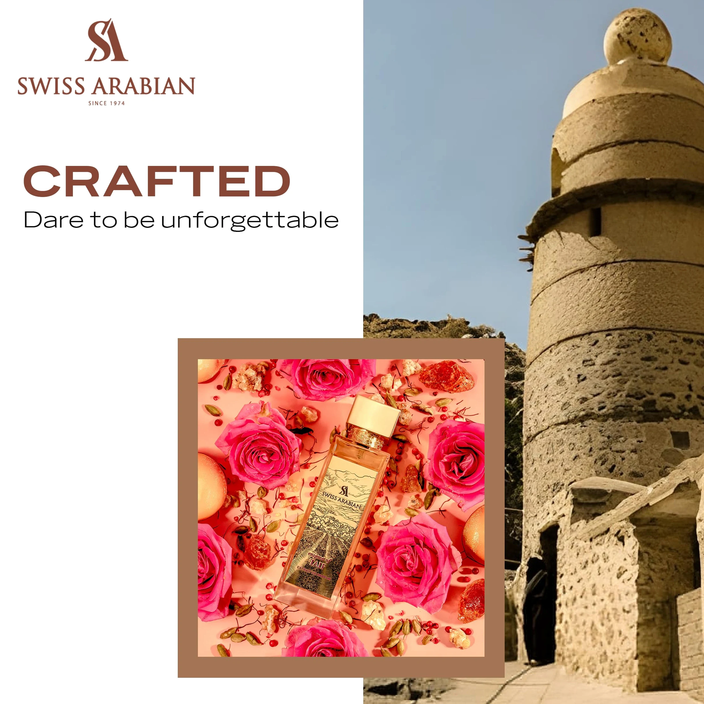 Swiss Arabian Enigma Of Taif Extrait De Parfum 100 ml