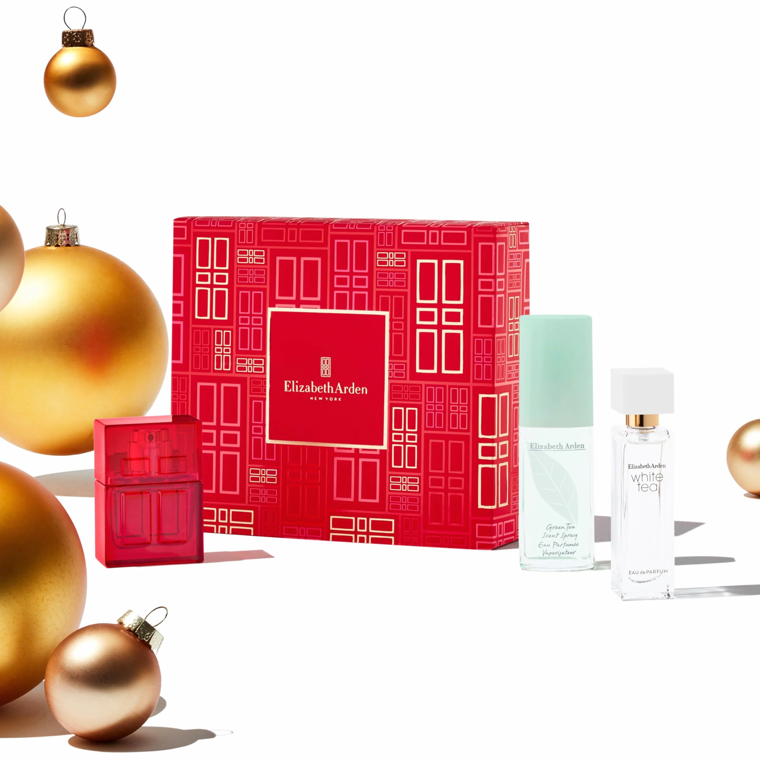 Elizabeth Arden Prestige Fragrance Coffret 3-częściowy zestaw upominkowy czerwone drzwi zielona herbata biała herbata