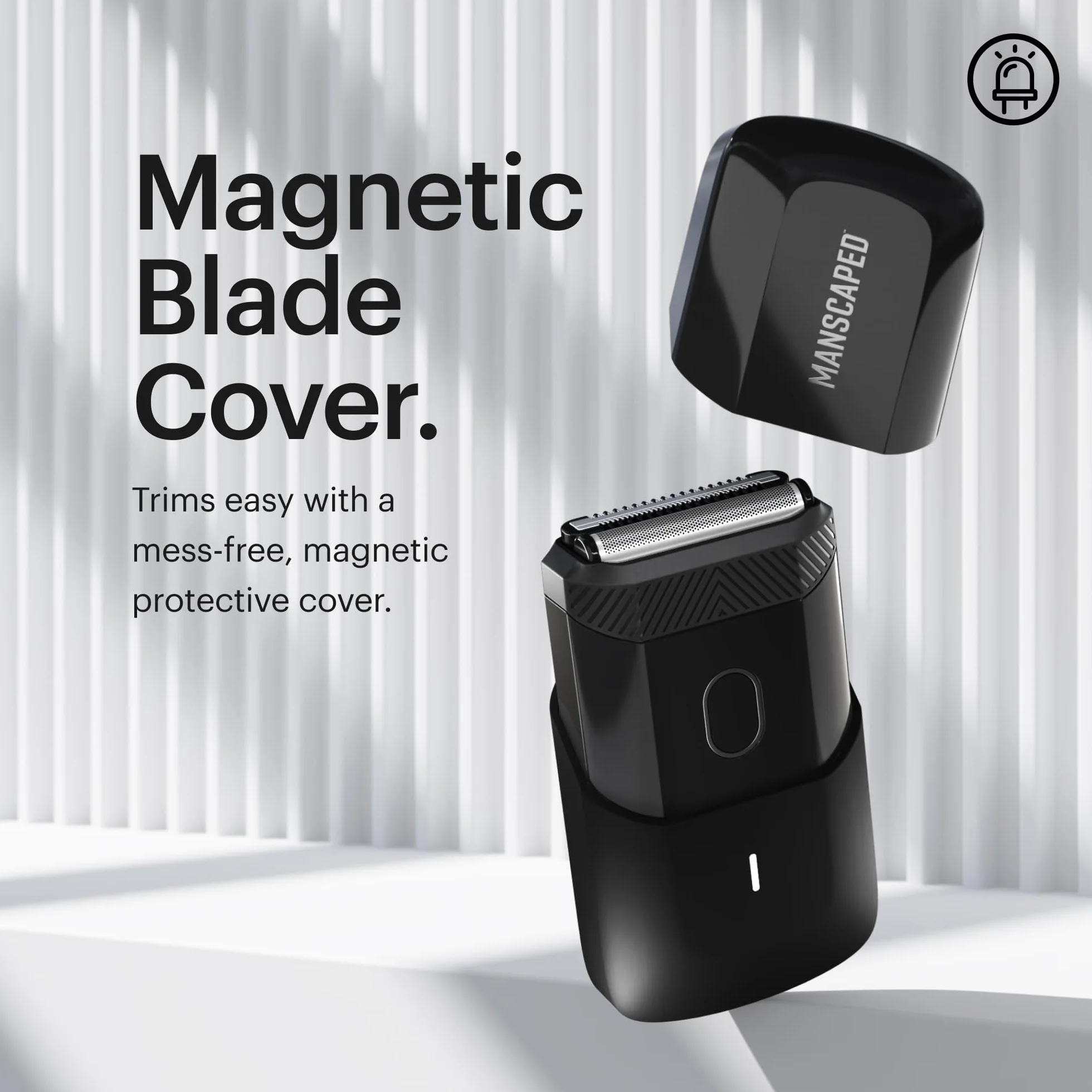 MANSCAPED® The Handyman™ golarka kompaktowa męska elektryczna wodoodporna USB-C do długich włosów i foliowane ostrza