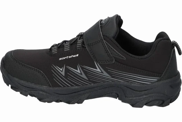 WT246 ORYGINALNE SOLIDNE TREKKINGI BUTY SPORTOWE DZIECIĘCE SOFTSHELL RZEP BK 32