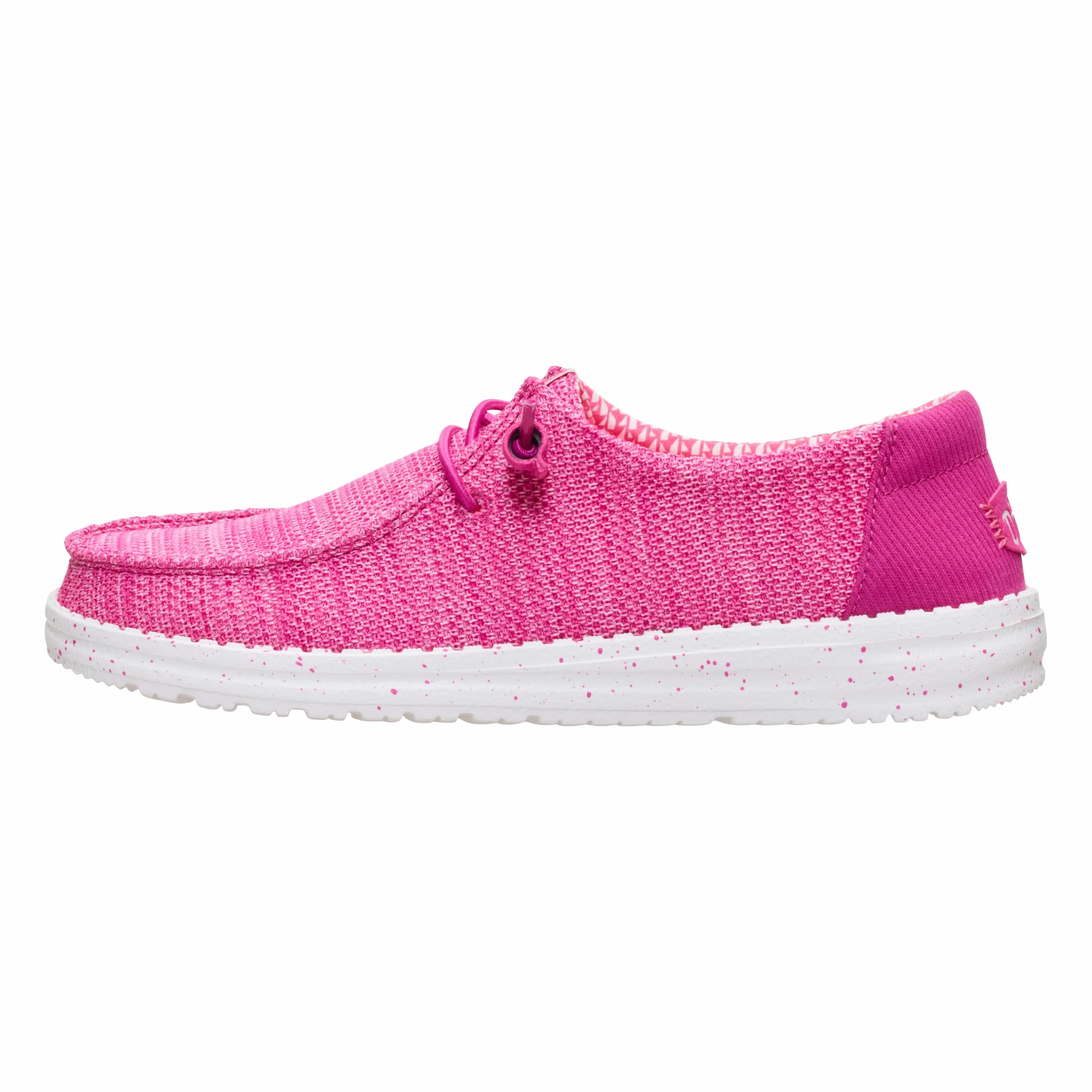 HEYDUDE - Damskie Wendy Stretch Sox - Casualowe płaskie buty wsuwane - styl mokasynów, Różowy - 39