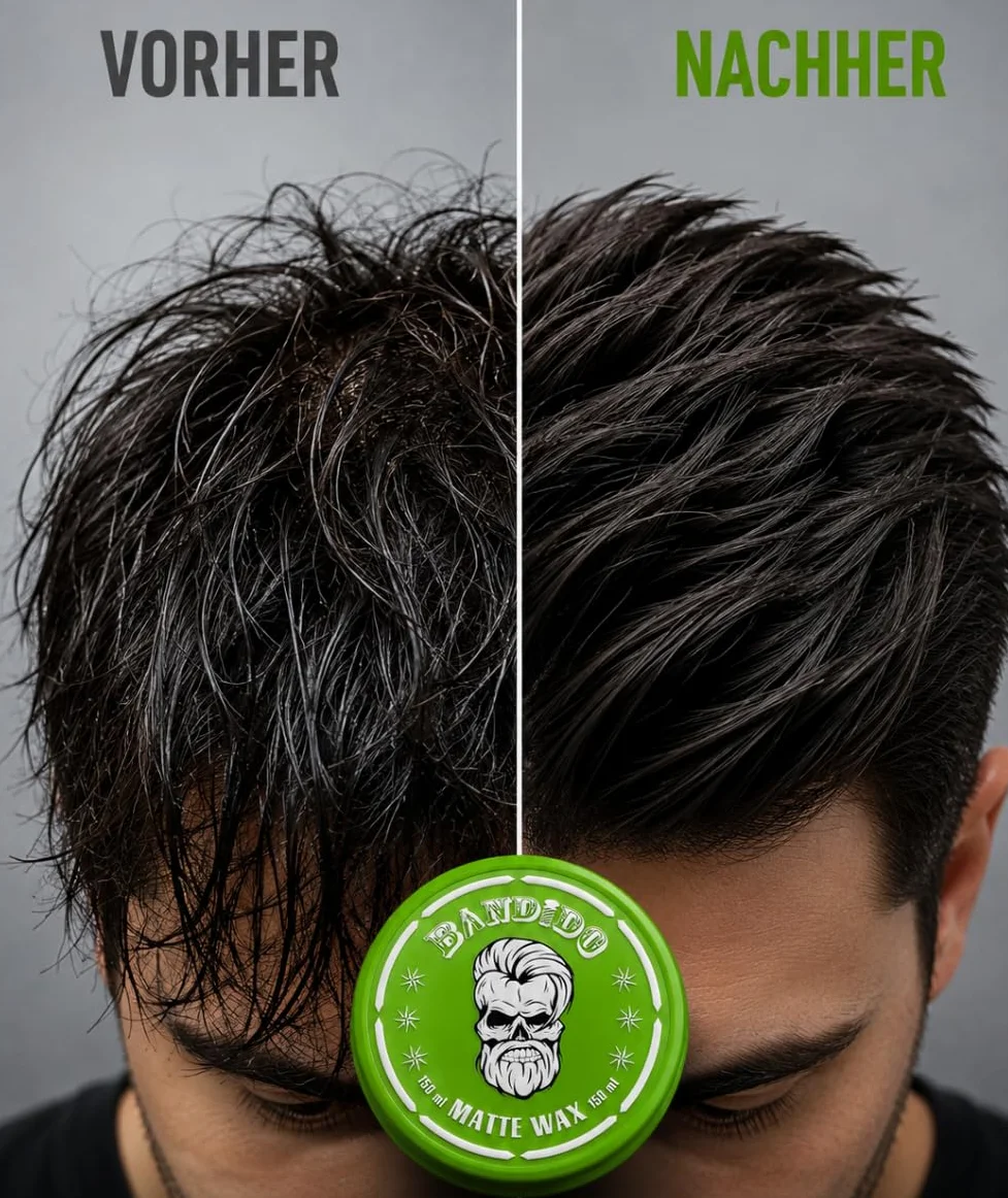 Bandido Matte Hair Wax, 150 ml (1 opakowanie)