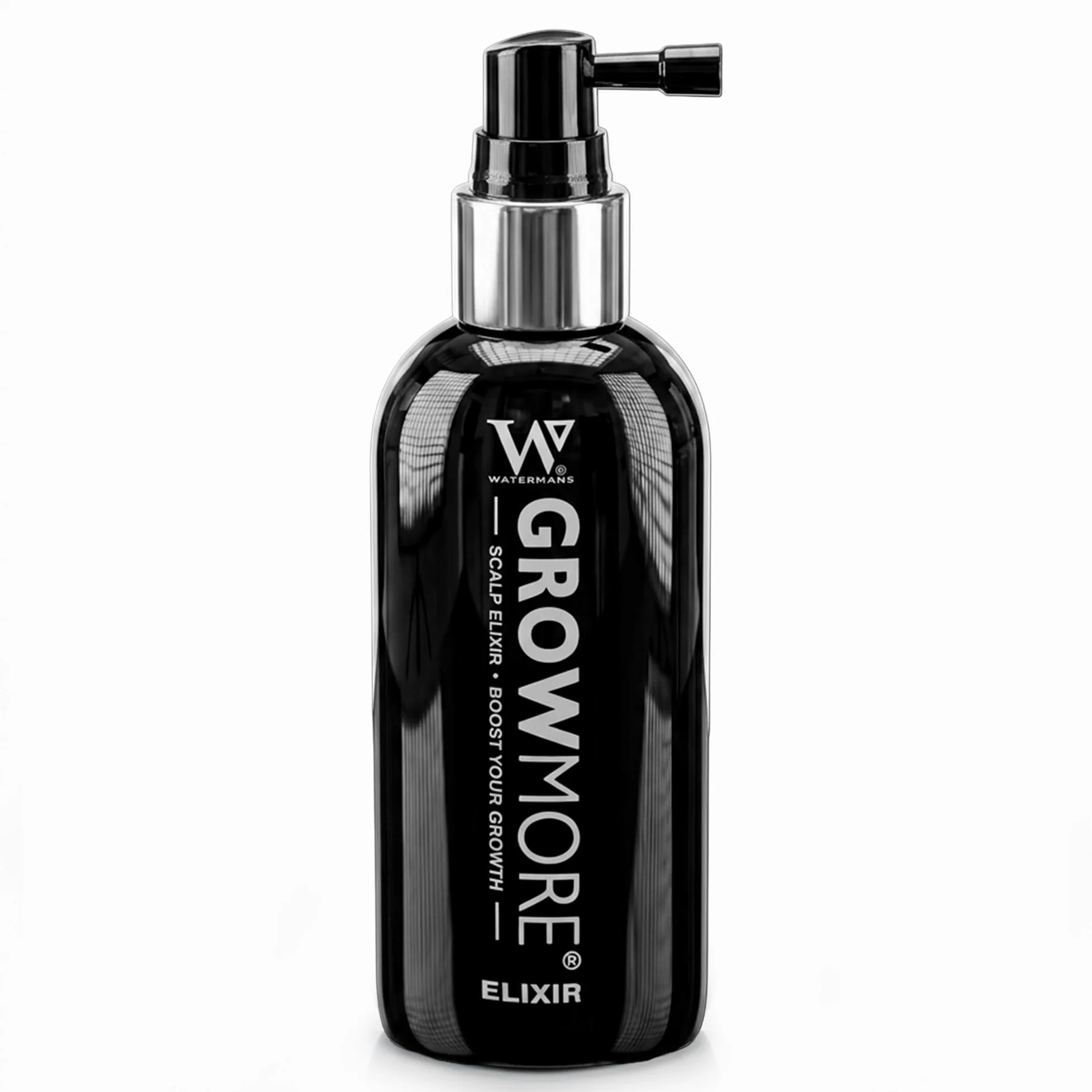 Serum na porost włosów - Watermans Grow More Elixir of Hair 100ml - Przyspiesz swój wzrost i zagęszczenie włosów pozostaw w miejscowej kuracji skóry głowy (tylko skóra głowy)