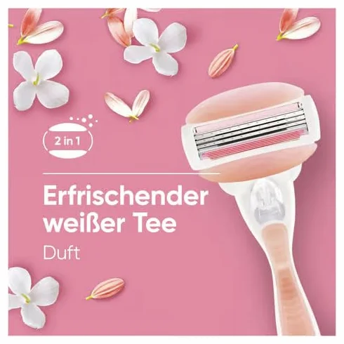 Gillette Venus ComfortGlide Spa Breeze damskie ostrza do golenia, 12 zapasowych ostrzy do golenia dla kobiet
