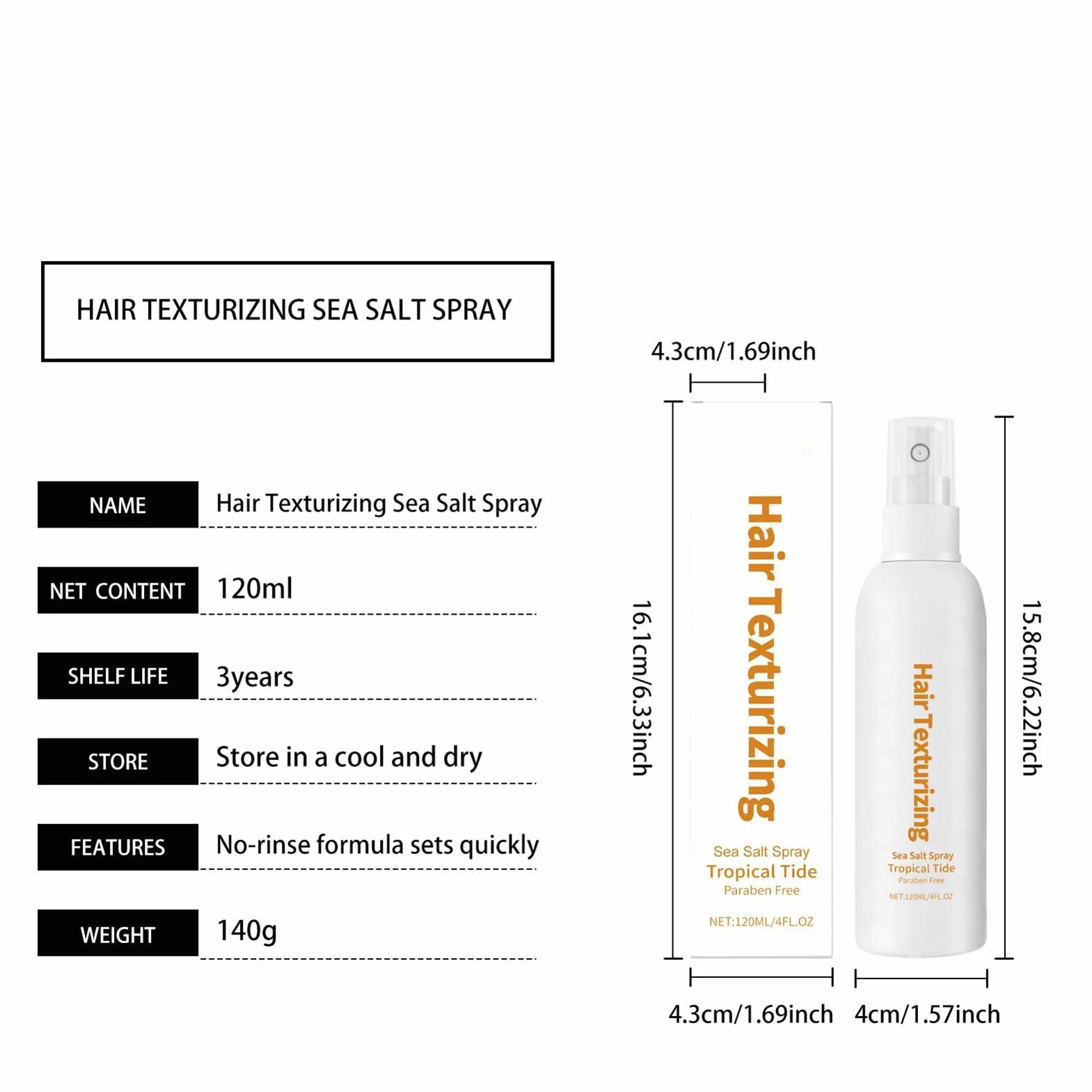 spray z sol? morsk?, spray obj?to?ciowy do w?osów, przeno?ny szampon do piel?gnacji skóry g?owy, naturalny suchy szampon, delikatna i formu?a, przeno?ny i wygodny, 120 ml, do