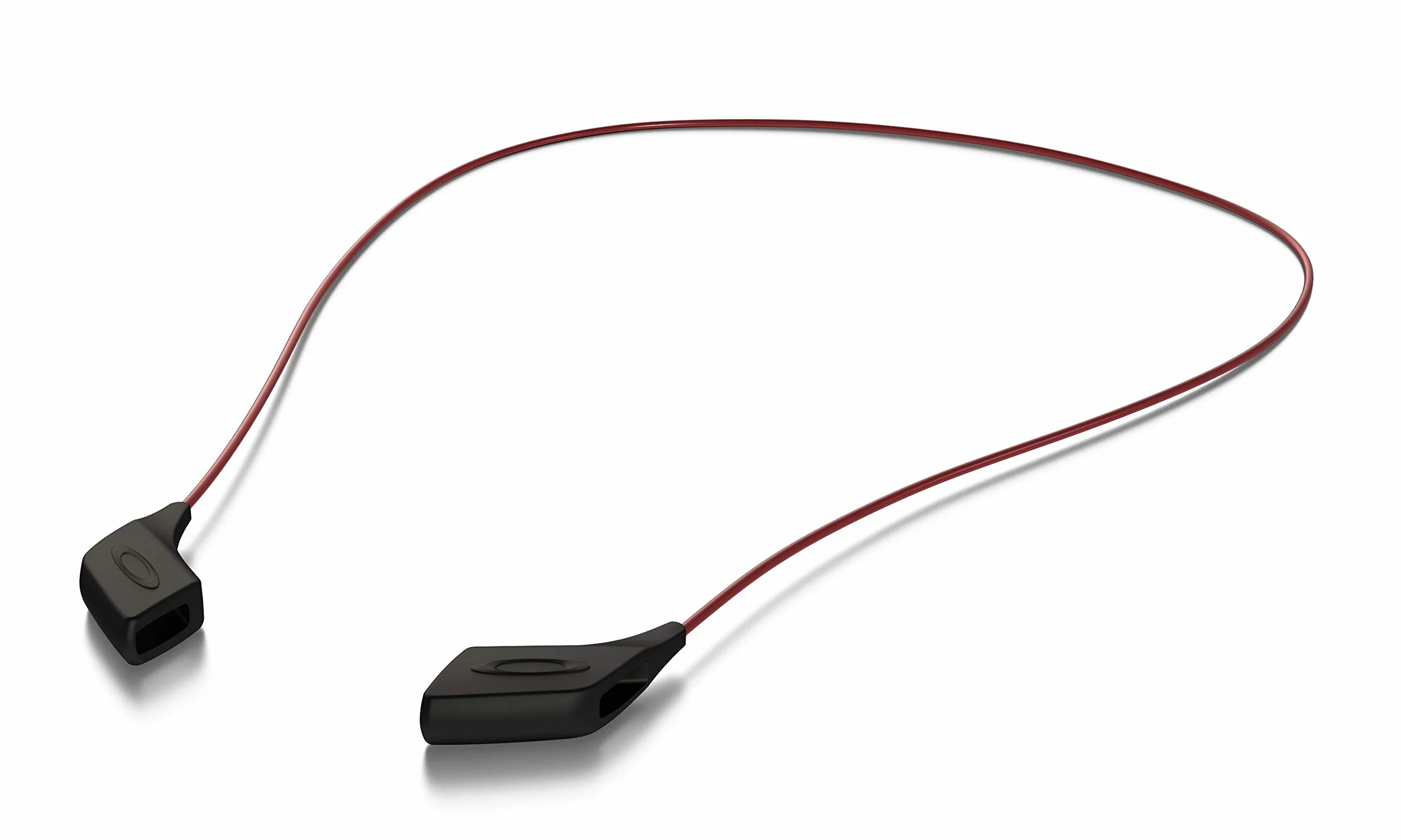 Oakley Akcesoria unisex - zestaw smyczy dla dorosłych małe czarne okulary, Czerwony, Rozmiar Uniwersalny