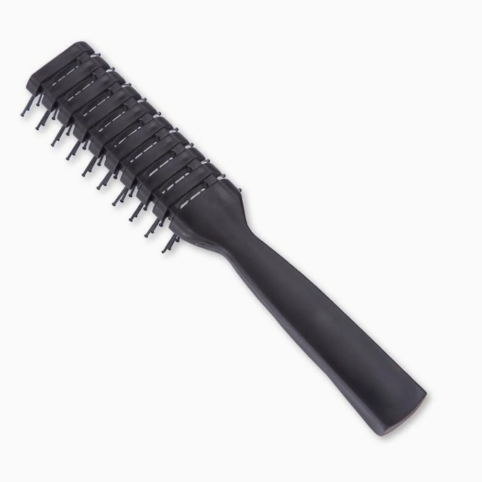DieffematicSZ Grzebień 1pc Men Hair Brush Hairdressing BarberHeat Comb Hair Wig Styling Tool Comb Brush Massage Tools