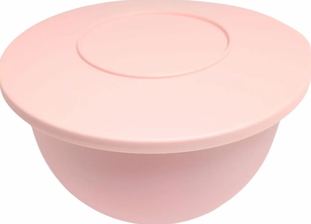 Tupperware Młoda fala miska z pokrywką miska do serwowania róża 2,5 litra