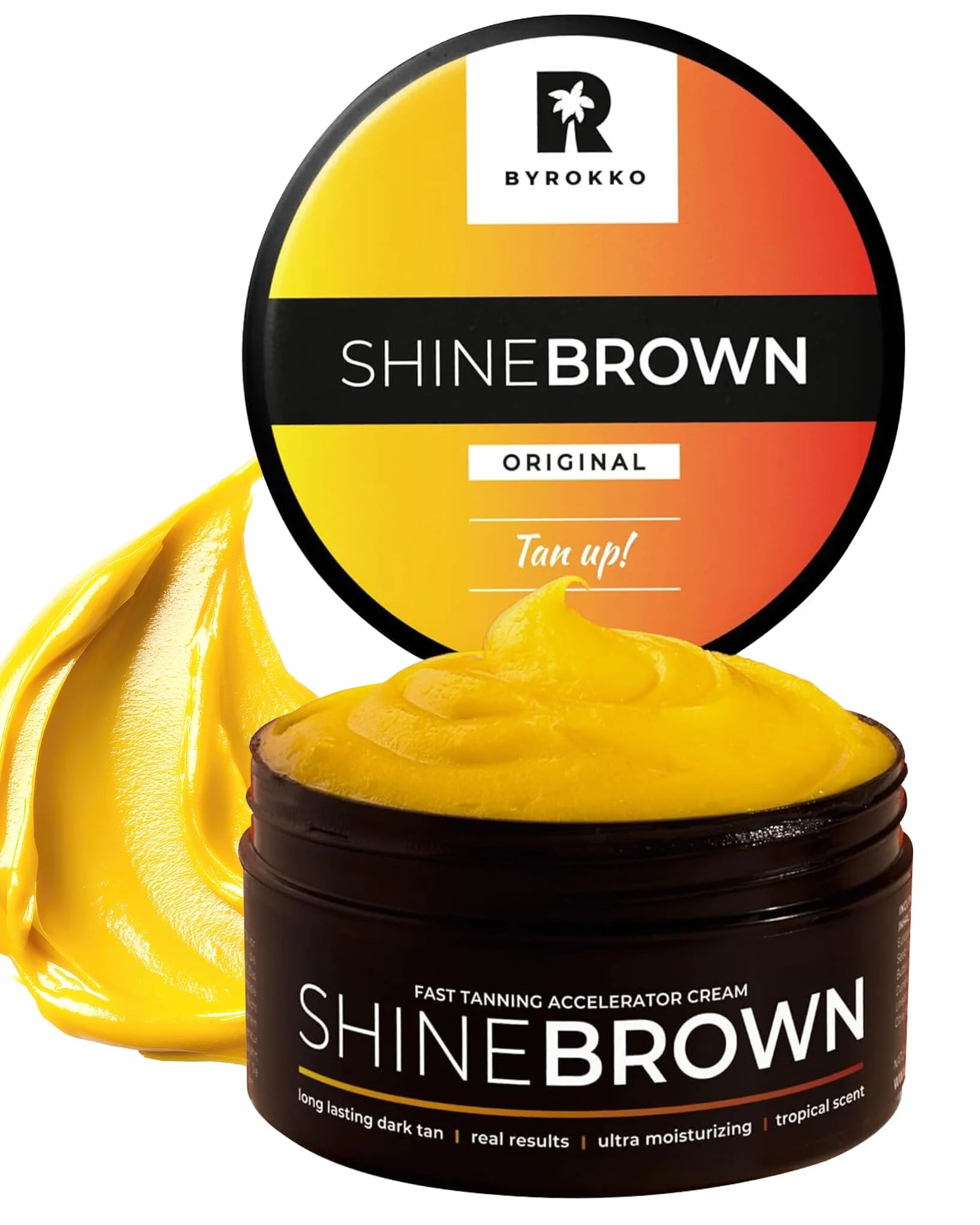 Shine Brown Premium Krem przyspieszający opalanie (210 ml), Skuteczny w solarium i na słońcu, Osiągnij naturalną opaleniznę dzięki naturalnym składnikom