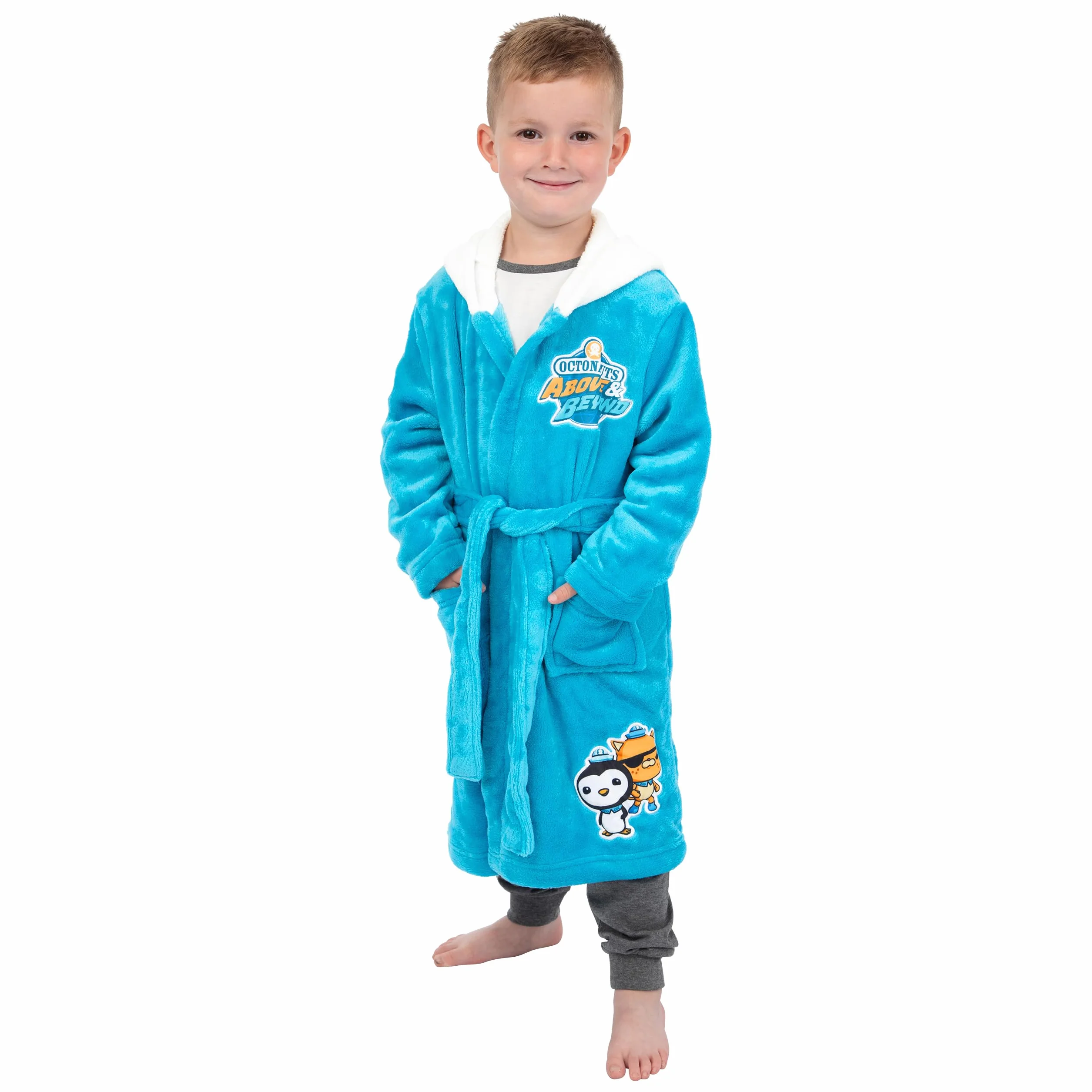 Octonauts Szlafrok Chłopięcy | Szlafroki Dziecięce | Kapitan Barnacles Szlafrok dla Chłopców