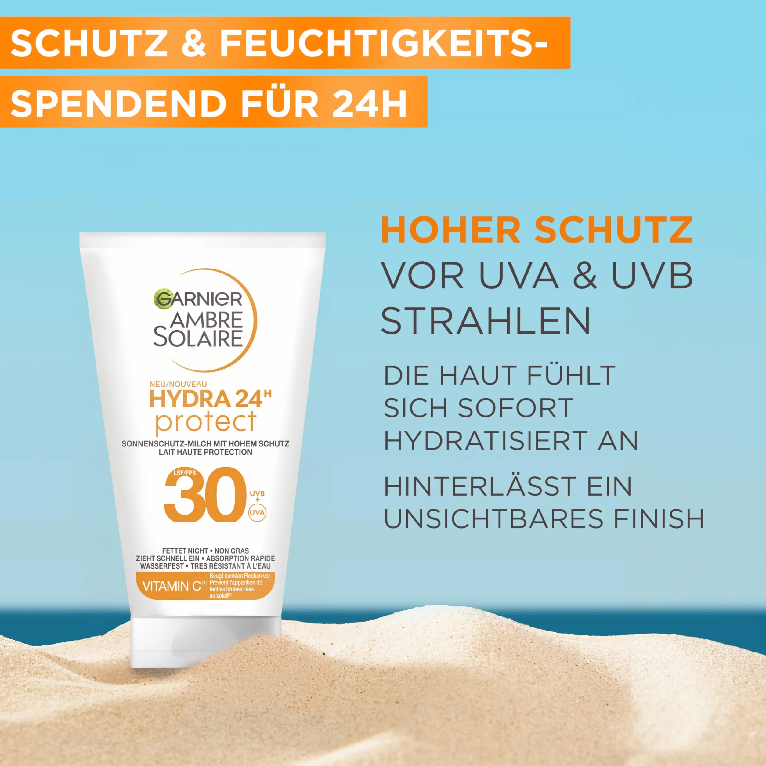 Garnier Krem Przeciwsłoneczny SPF 30 - 1 Sztuka