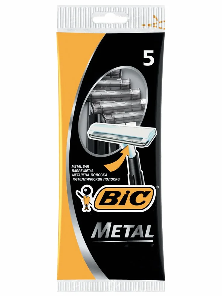 Bic Metalowe maszynki do golenia 5 ct 2 szt