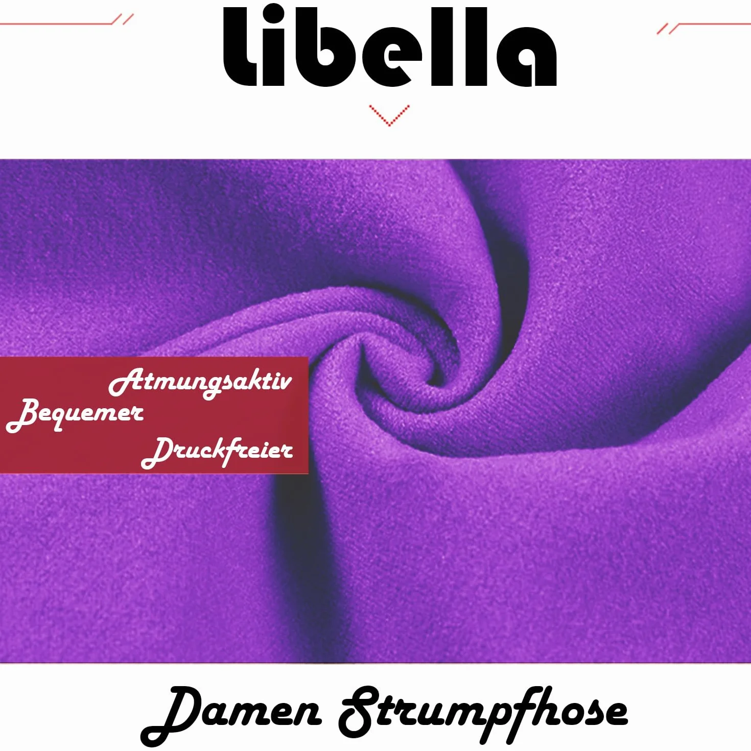 Libella kolorowe rajstopy cienkie nieprzezroczyste dla kobiet z mikrofibry 80 DEN w klasycznych i modnych kolorach 27227 fioletowy M, fioletowy, M