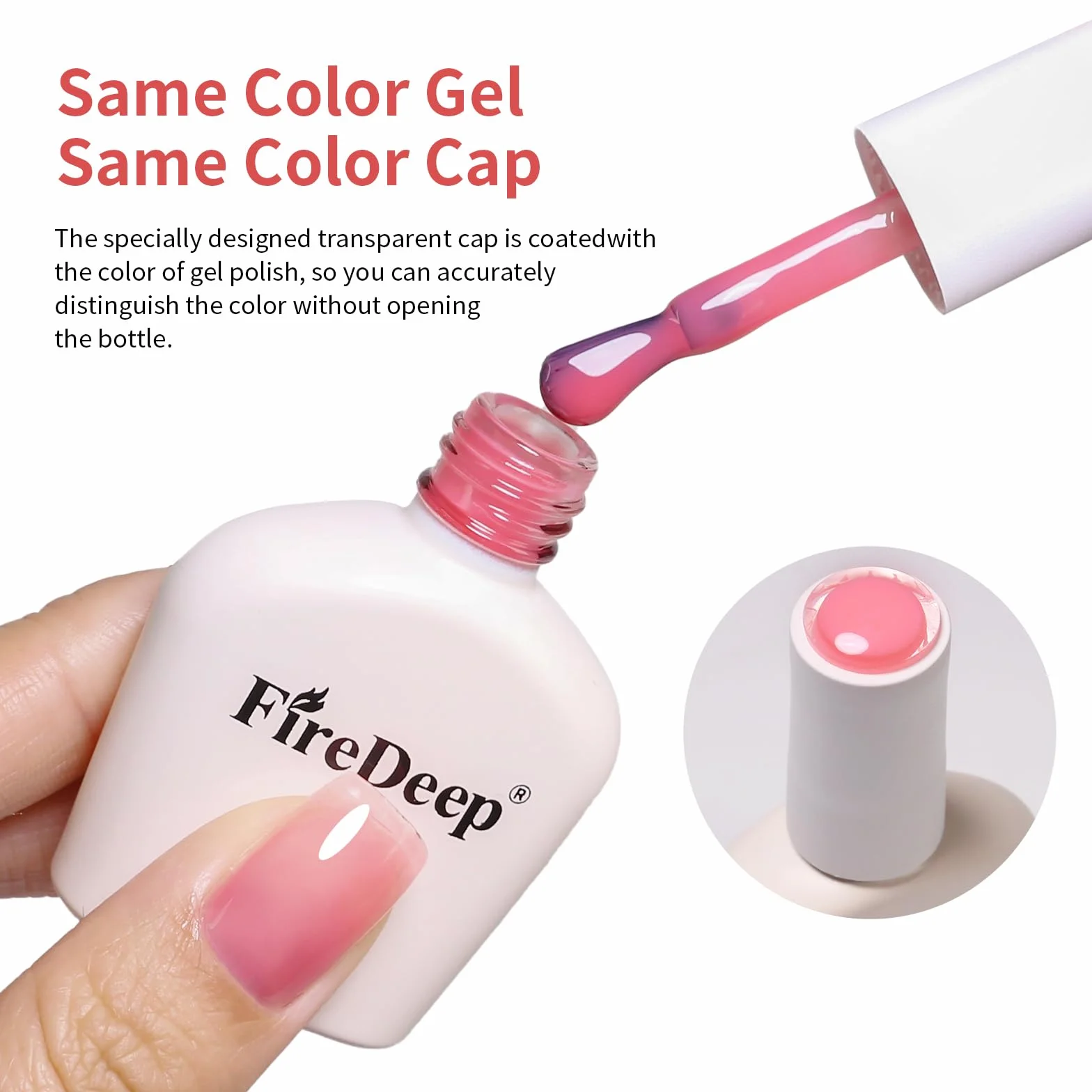Lakier żelowy Hema Free Jelly Pink 10 ml do paznokci