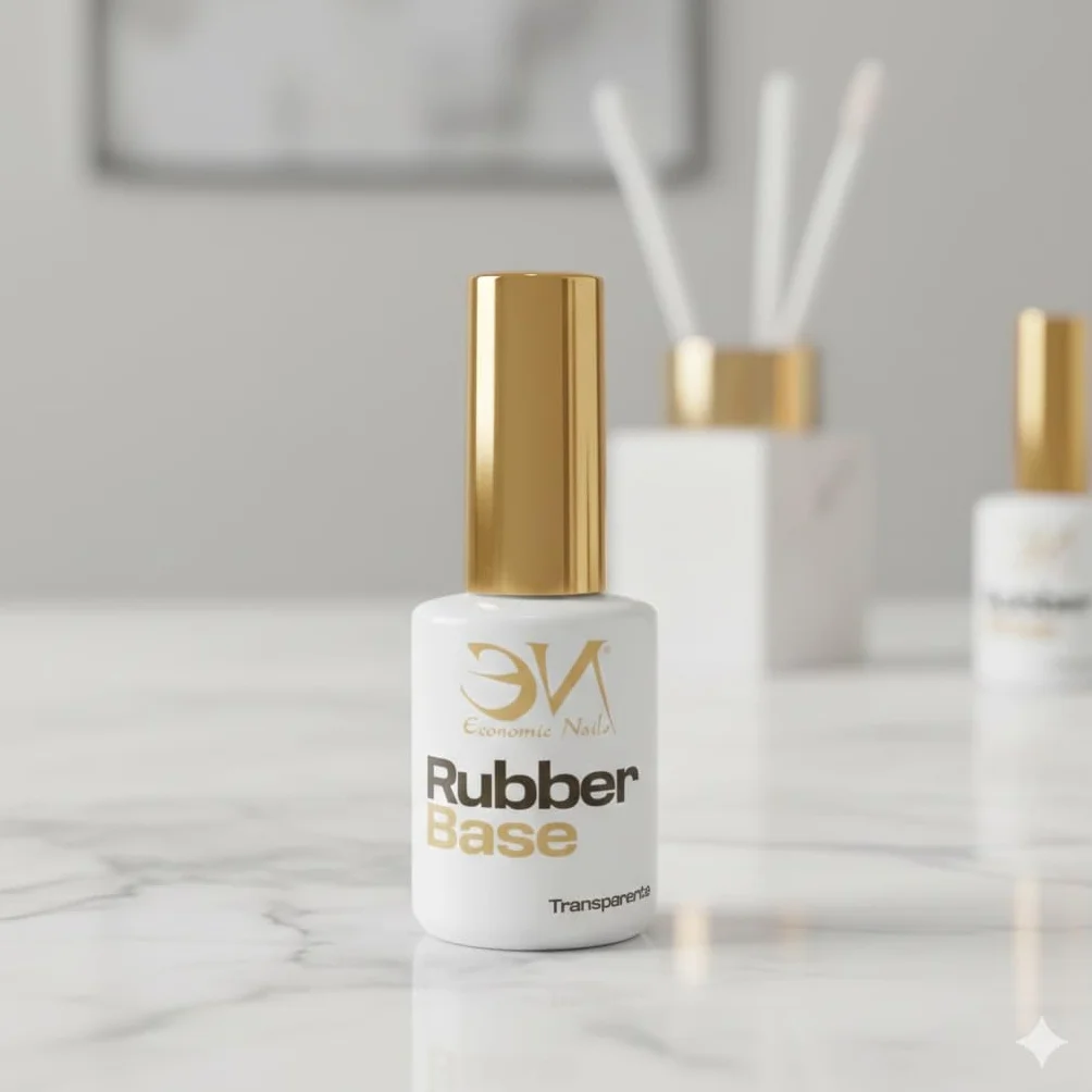 Rubber Base 12ml Przezroczysty | Rubber Clear Base de Economic Nails