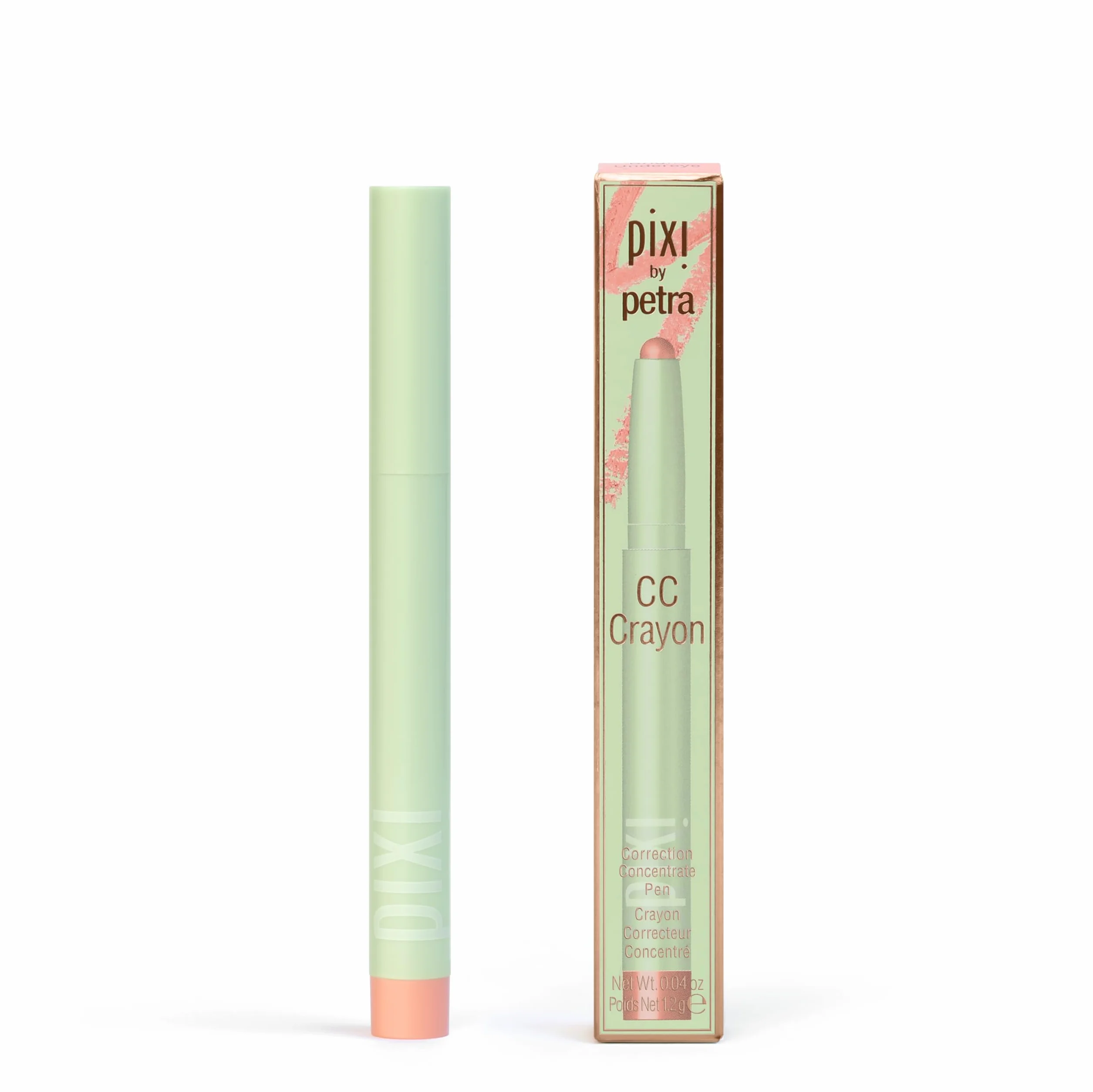 Pixi Beauty CC Crayon Bright Undereye, koncentrat do korektora, neutralizuje cienie pod oczami, dla jasnych i brązowych odcieni skóry, 1,2 g, 0,04 uncji