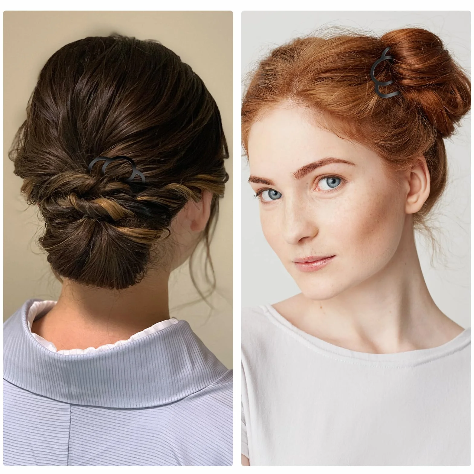 Grzebień do włosów w stylu vintage, 6 sztuk, grzebień do włosów, metalowy widelec, klips w kształcie litery U, grzebień do włosów, grzebień do włosów, ozdoba do włosów, dla kobiet i dziewcząt