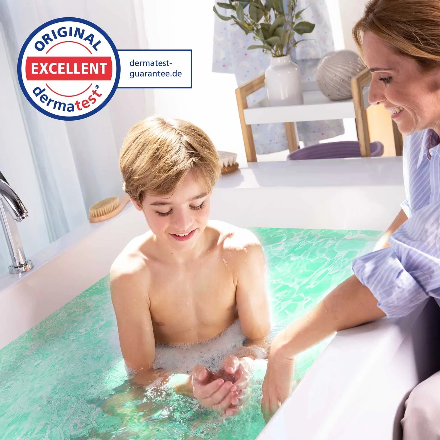 INKEE Bath Drops – 16 Tabletek do Kąpieli do Nauki Kolorów, Badefarby do Wanny dla Dzieci – Kolorowe Tabletki do Kąpieli w Magenta, Żółtym i Niebieskim, 1 Opakowanie
