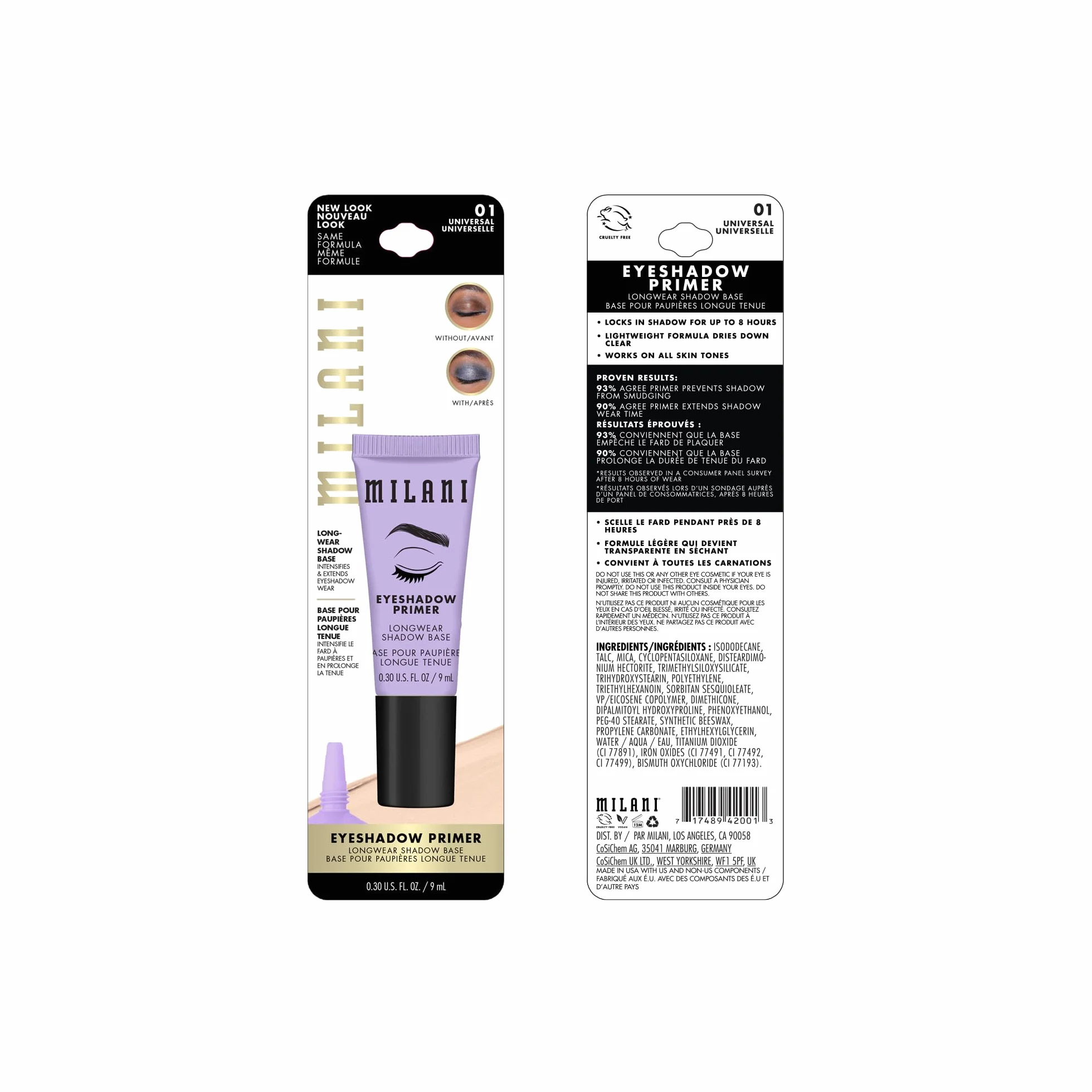 Milani Eye Shadow Primer, Nude Colour