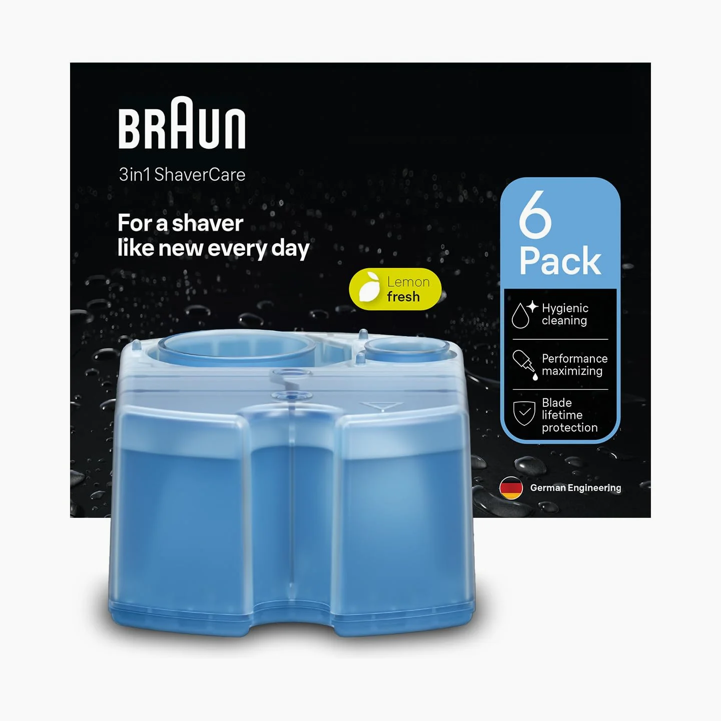 Braun Clean&Renew CCR5+1 wkład do czyszczenia 6 szt.