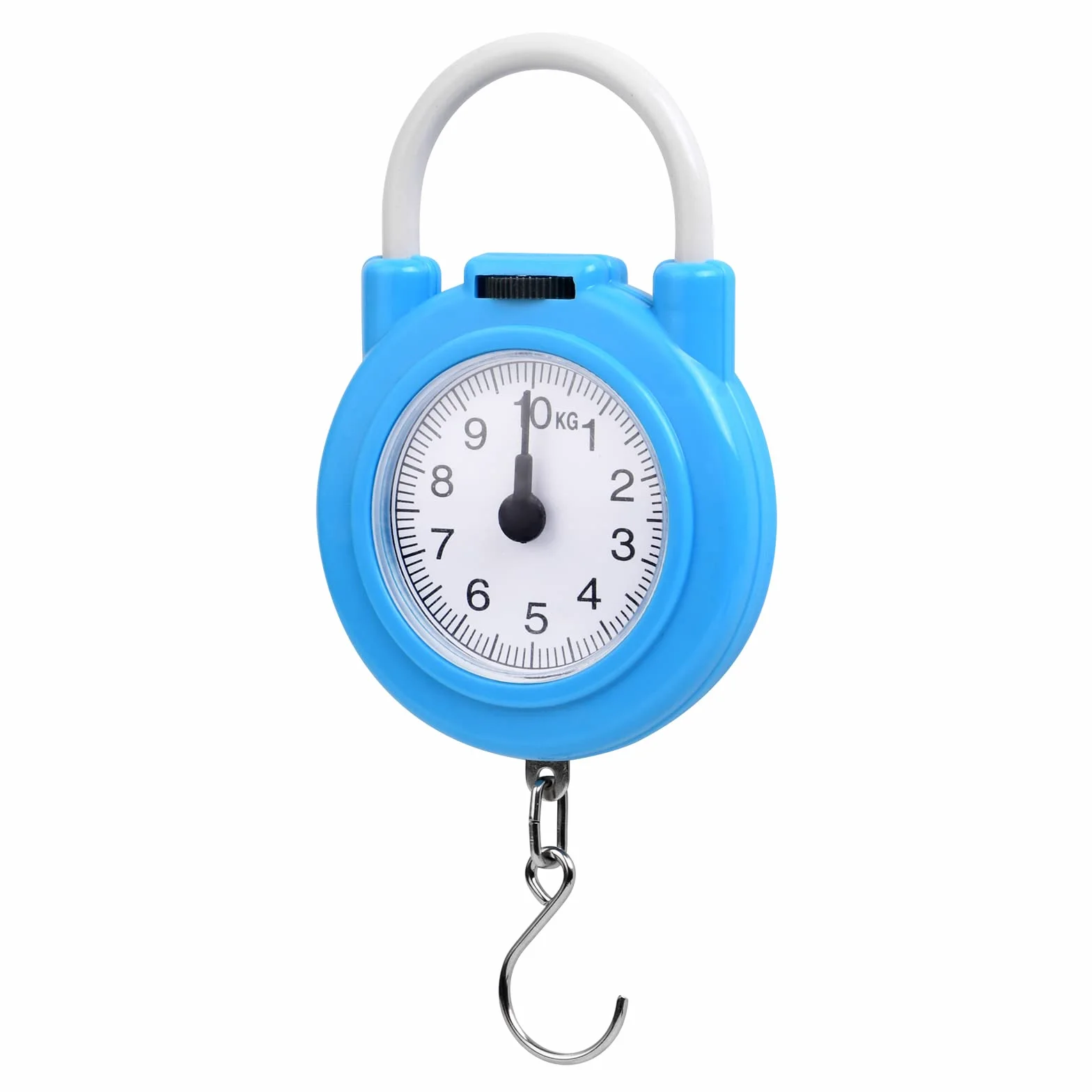 Vicloon Waga bagażowa, 10 kg, przenośna waga bagażowa, walizka bagażowa, waga do dokładnej wagi, walizek, toreb, bagaży, podróży, 1 opakowanie