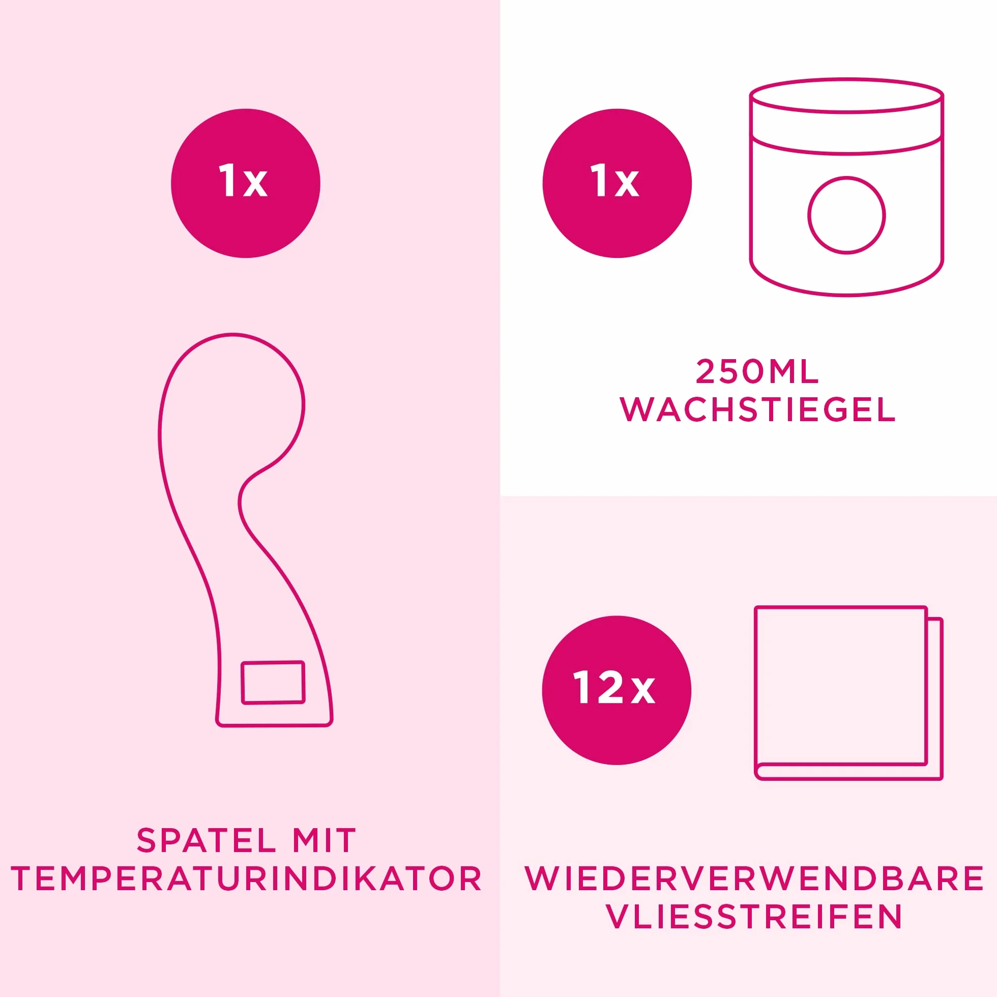 Veet Pure pasta cukrowa z wanilią 250 ml z szpatułką i paskami