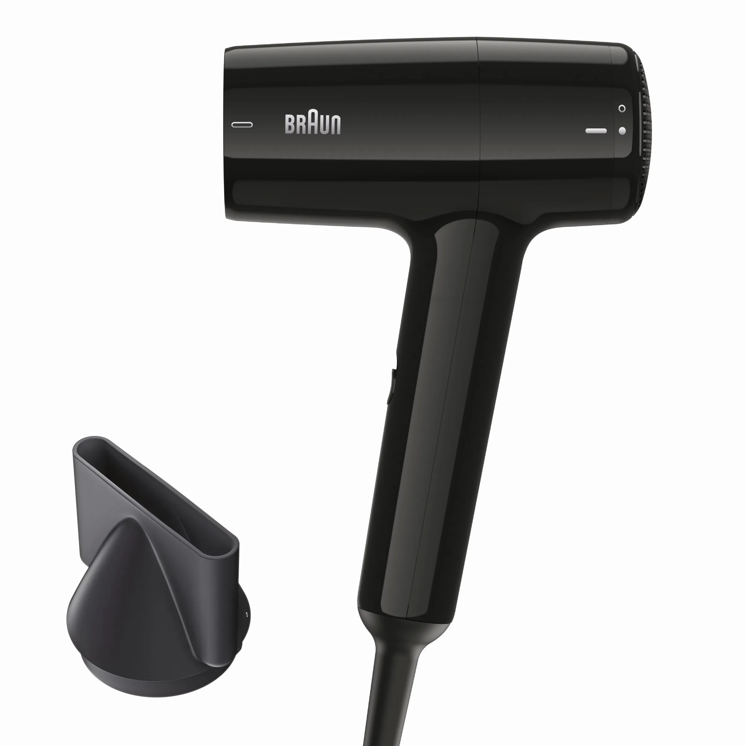 Braun HD1.5 Suszarka 1800W 3 ustawienia temperatury/prędkości czarna BRHD150E