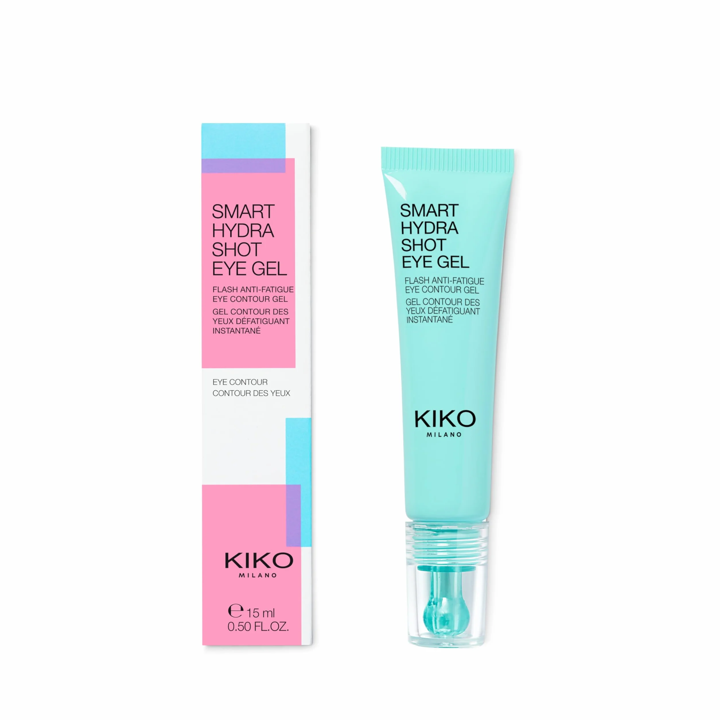 KIKO Milano Smart Hydra Shot Eye Gel | żel nawilżający przeciw workom i cieniom