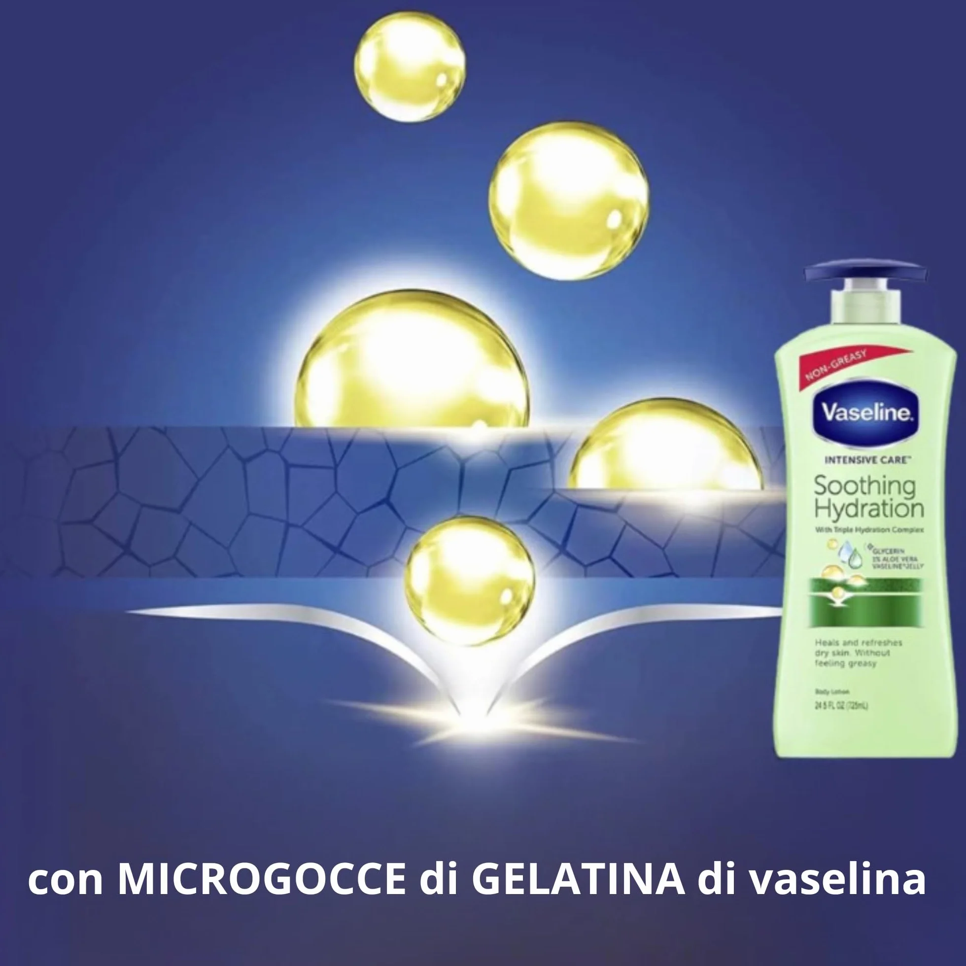 Vaseline Intensive Care balsam do ciała z aloesem 600 ml dla skóry suchej
