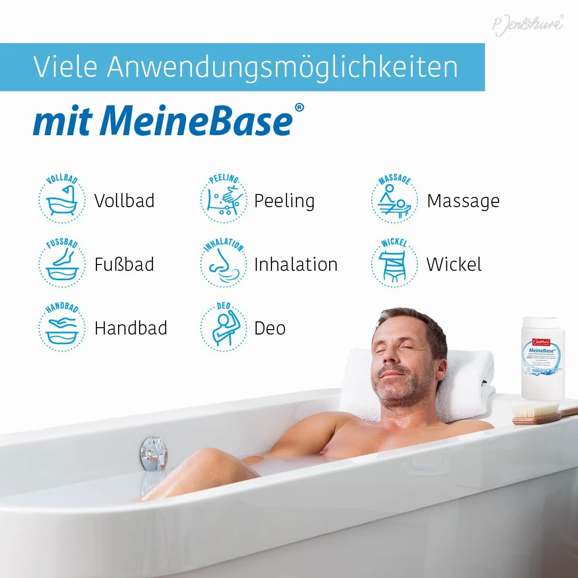P. Jentschura Meinebase Sól do Kąpieli, 2.75 kg