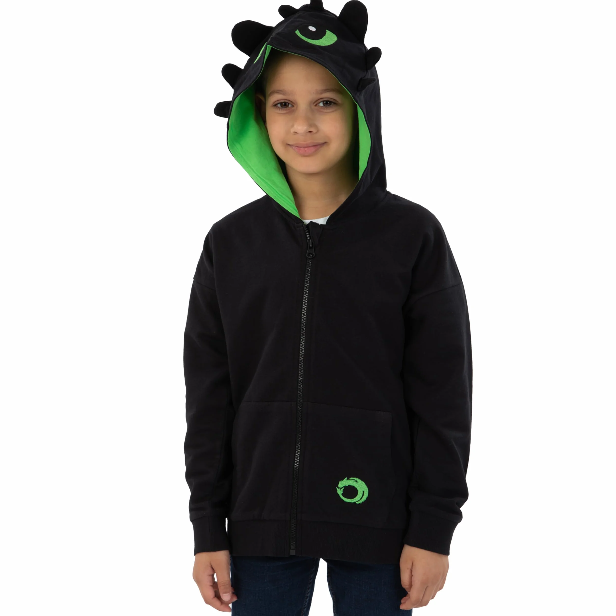 How To Train Your Dragon Bluza Chłopięca, Hoodie Dziecięca Z Szczerbatkiem, Bluza Z Kapturem Ze Smokiem