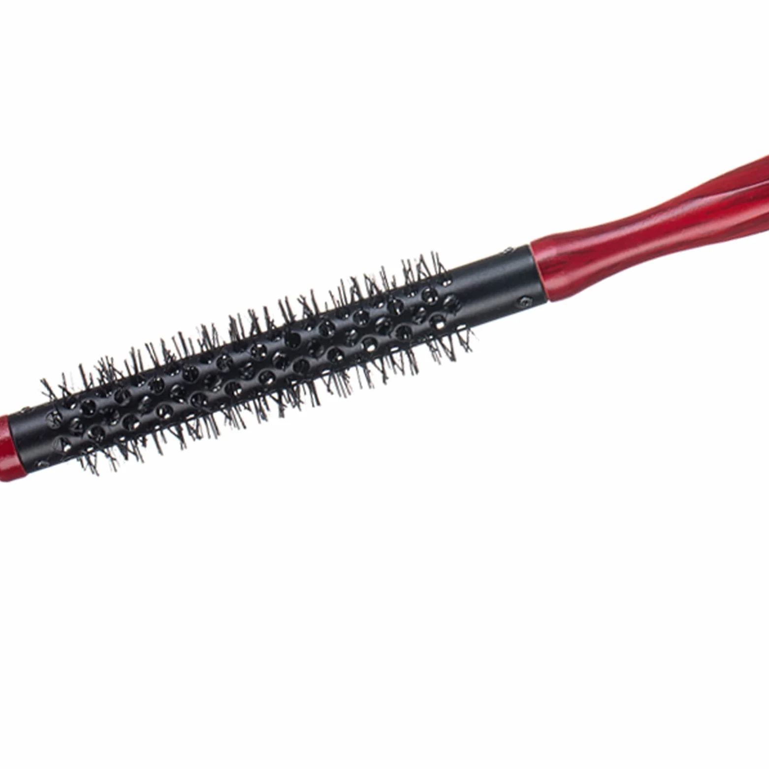 DieffematicSZ Grzebień Solid Wood Curly Hair Roll Comb Curly Hair Comb Hairdressing Tool