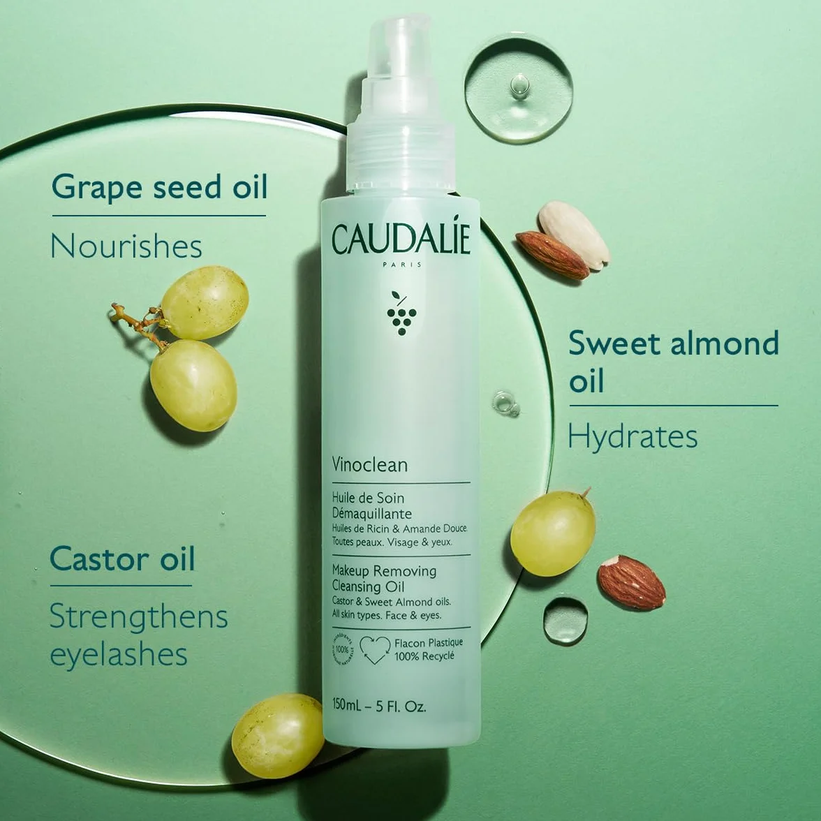 Caudalie Huile de Soin Dã©Maquillante 150 ml - 150 ml