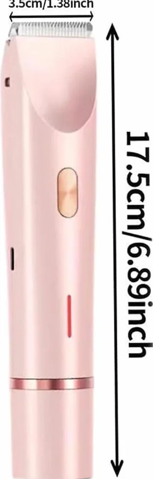 Golarka do włosów Glow Aura Glowshave, elektryczna wodoodporna maszynka do golenia damska (1 szt.)