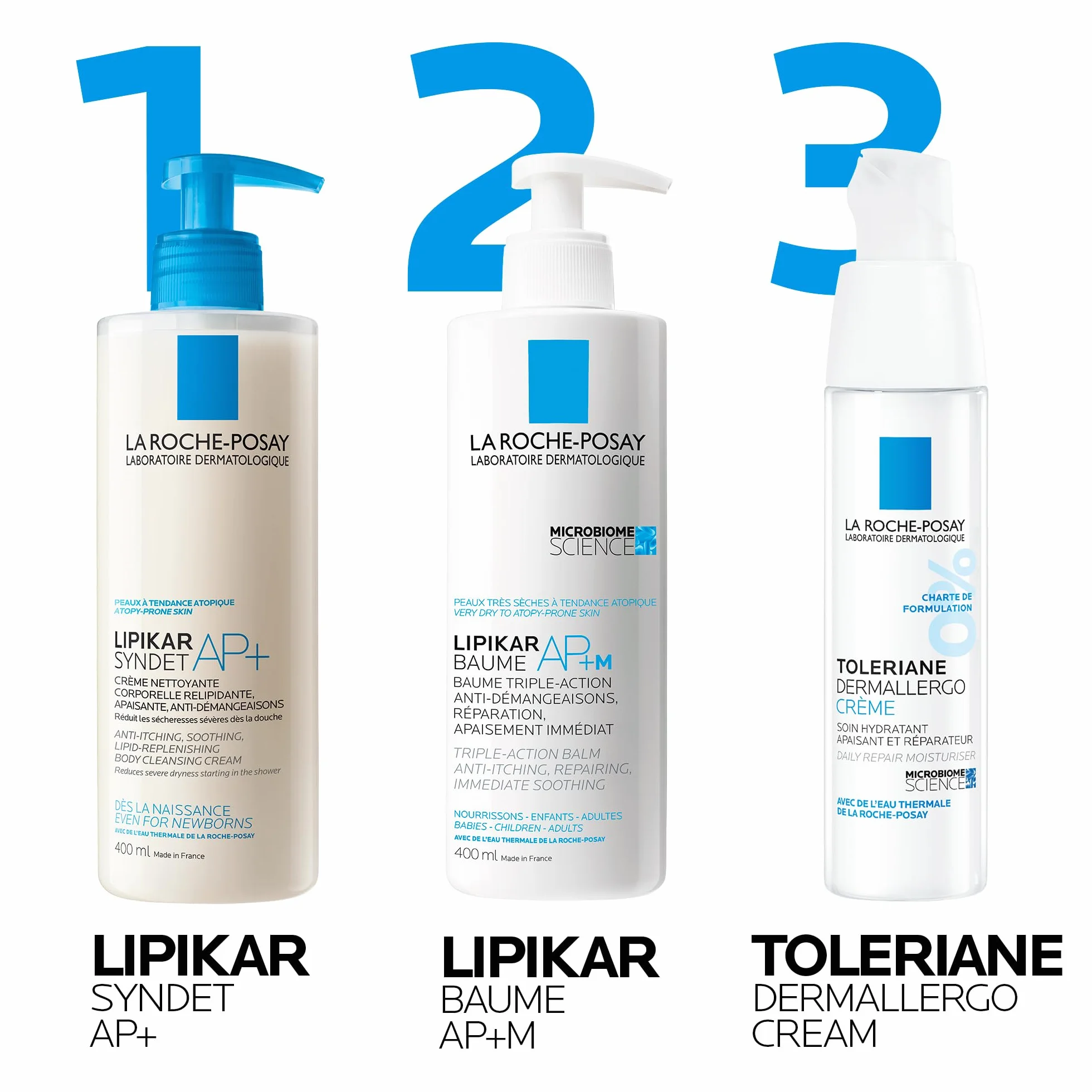 La Roche-Posay Lipikar Syndet AP+ Żel-Krem Myjący 400 ml