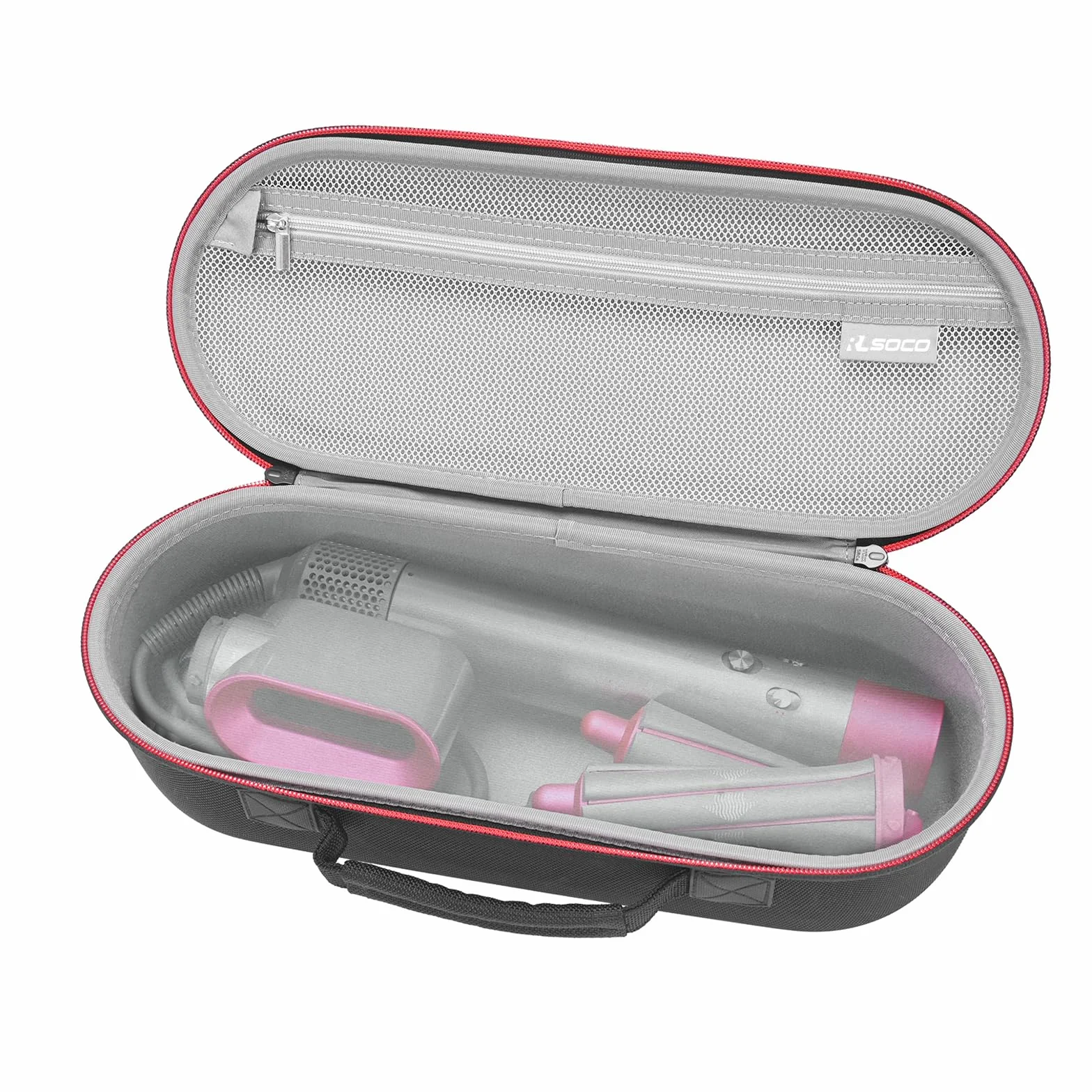 RLSOCO Etui do Dyson Airwrap & Nowy Dyson Airwrap - Czarny (Tylko Walizka)