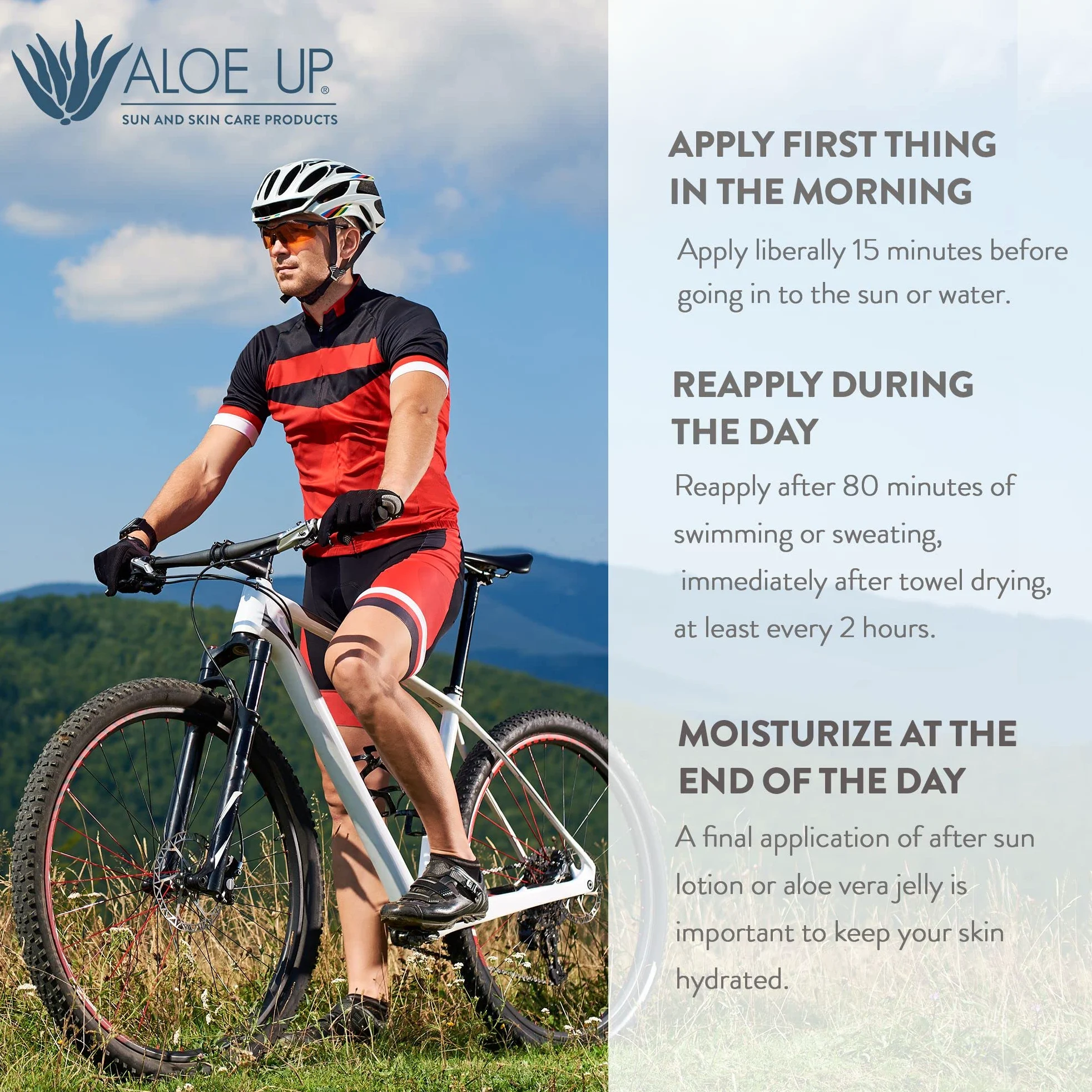 Aloe Up Sport Sun Care Collection SPF30 balsam sportowy, 177 ml