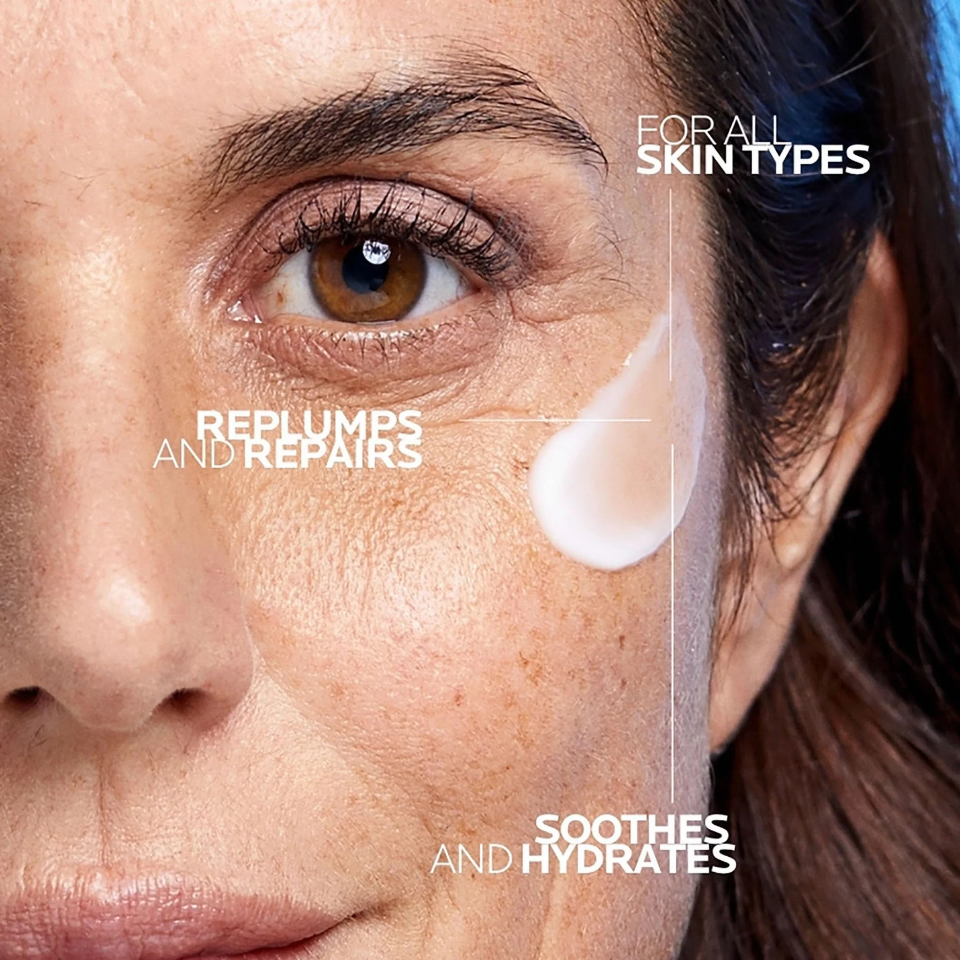 La Roche Posay Hyalu B5 krem przeciwzmarszczkowy, do skóry wrażliwej, efekt utrwalający i regenerujący, świecąca skóra, wzbogacony kwasem hialuronowym, witaminą B5 i wodą termalną, 40 ml