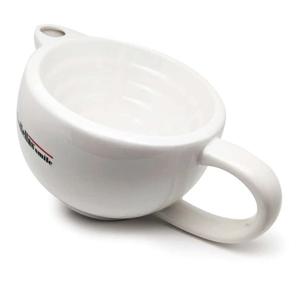 The Goodfellas' smile Scuttle biała ceramiczna miska do brody