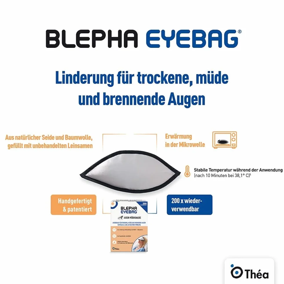 Blepha Eyebag maska rozgrzewająca pod oczy, 1 szt
