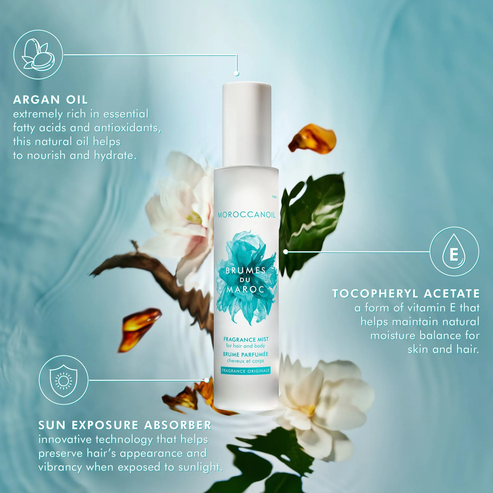 Moroccanoil Mgiełka zapachowa do włosów i ciała, 100 ml