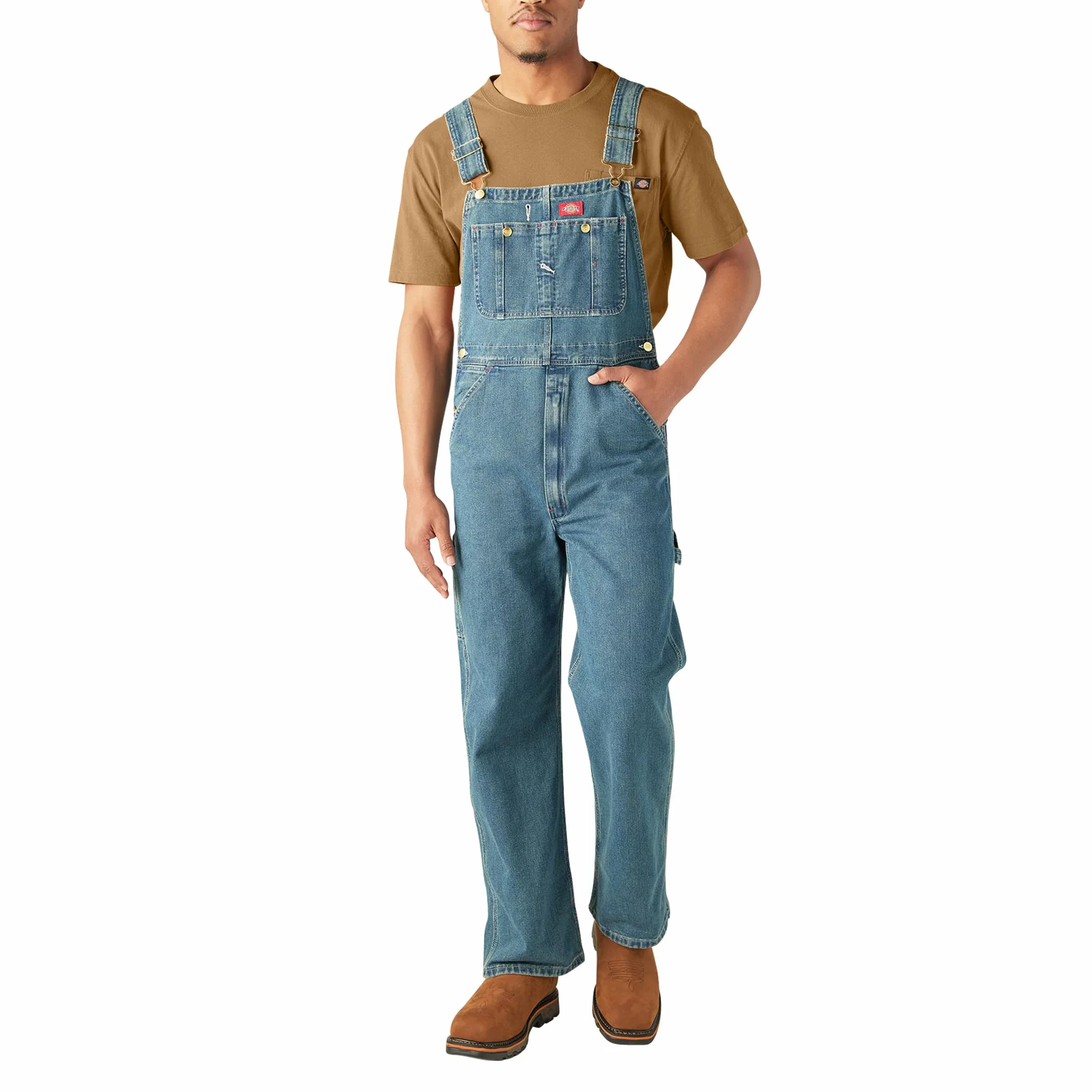 Dickies COVERALLS Mężczyźni Ogrodniczki Indygo