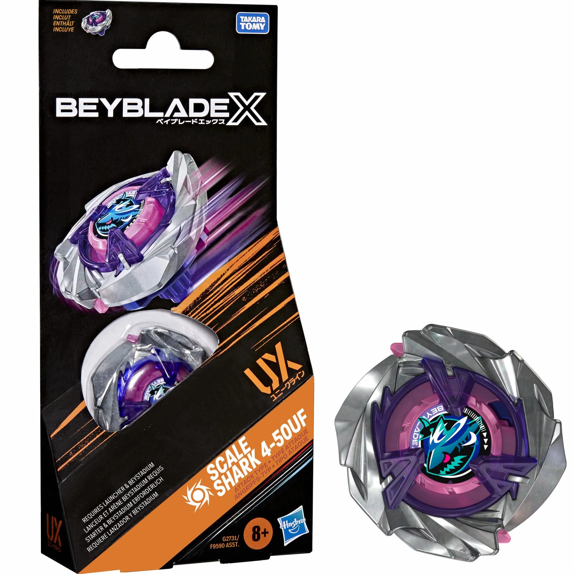 Pakiet rozszerzający Beyblade X Scale Shark 4-50UF